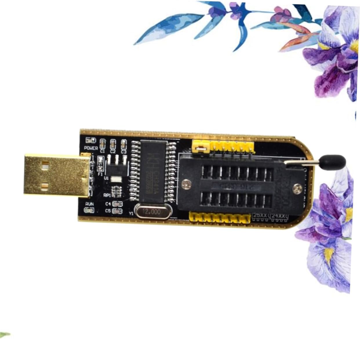 Gadpiparty Programmer Programming Series Flash Bios USB Software for Cha Chip Supports SPI Indicator Easy to Use