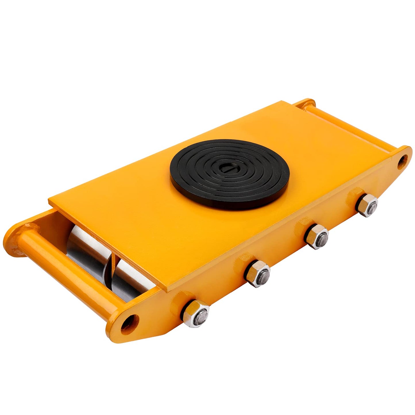 XCFDP Machine Skates, 12T Machinery Skate Dolly, 26400lbs Machinery Moving Skate, Machinery Mover Skate with 360° Rotation Cap, Heavy Duty Machine Dolly Skate for Industrial Moving Equipment, 1pc