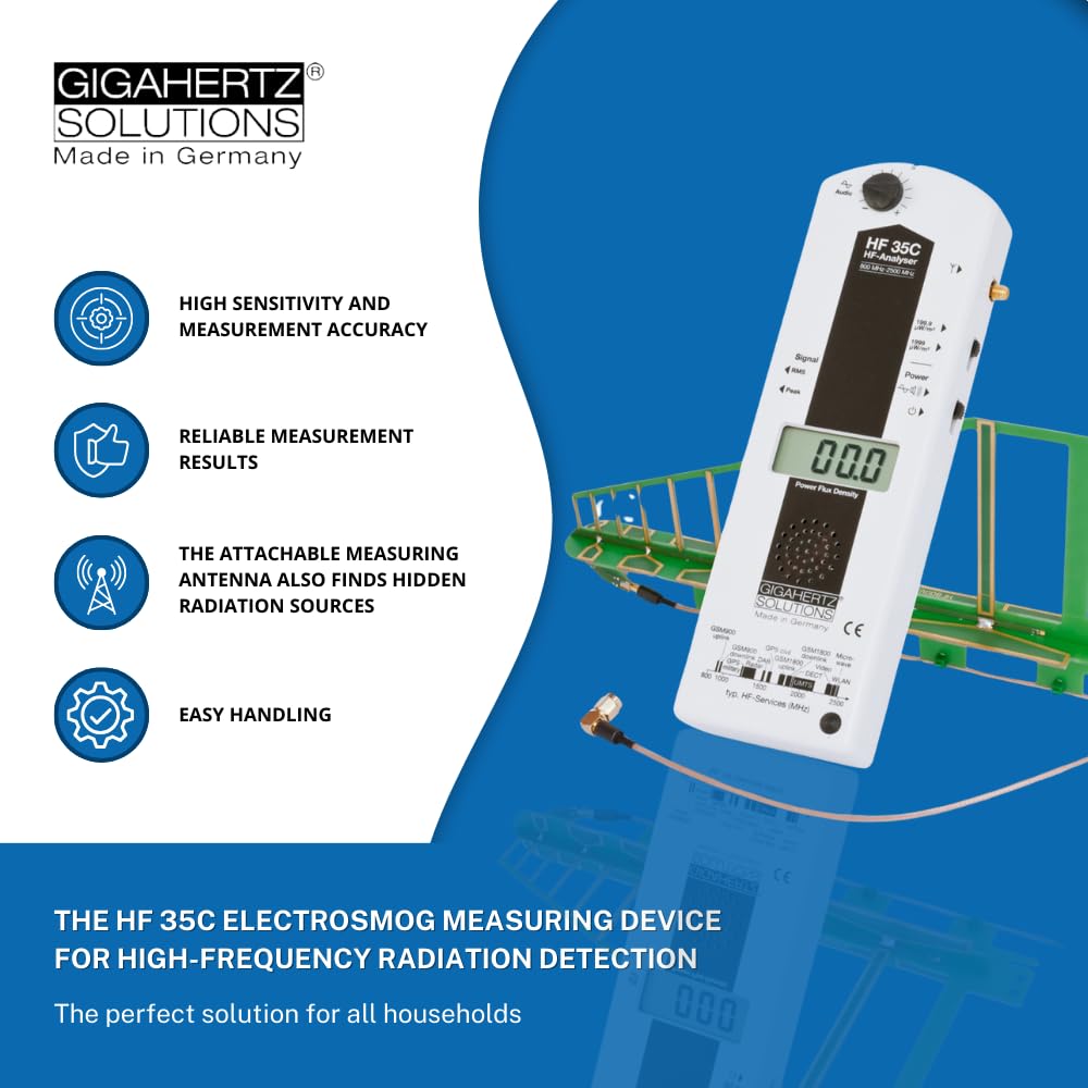 Gigahertz Solutions HF35C High Frequency (HF) Electromagnetic Smog Meter