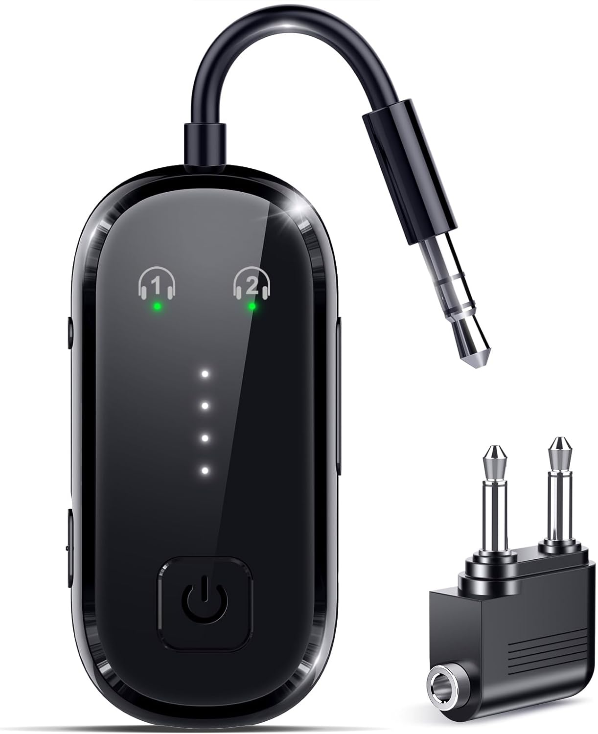 LAICOMEIN 2026 6.0 Upgraded Pro Bluetooth Transmitter Receiver|Bluetooth Adapter for TV/Airplane/Gym to Wireless