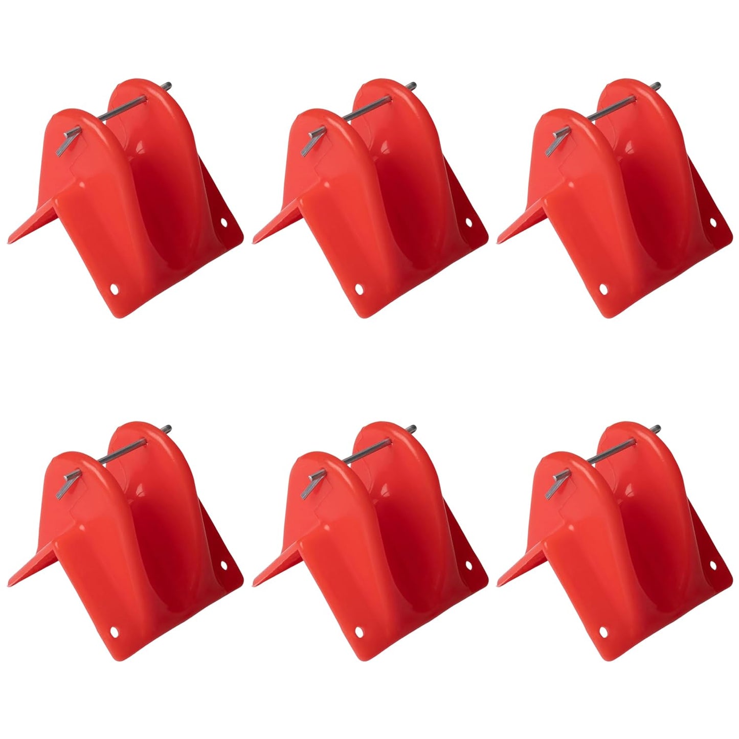 NAYDMHN 6PCS Climbing Rope Edge Protector, Safety Ropes Protective Cover, Wall Corner Lanyard Anti-wear Rope Protector for Rappelling Outdoor Work and Activities