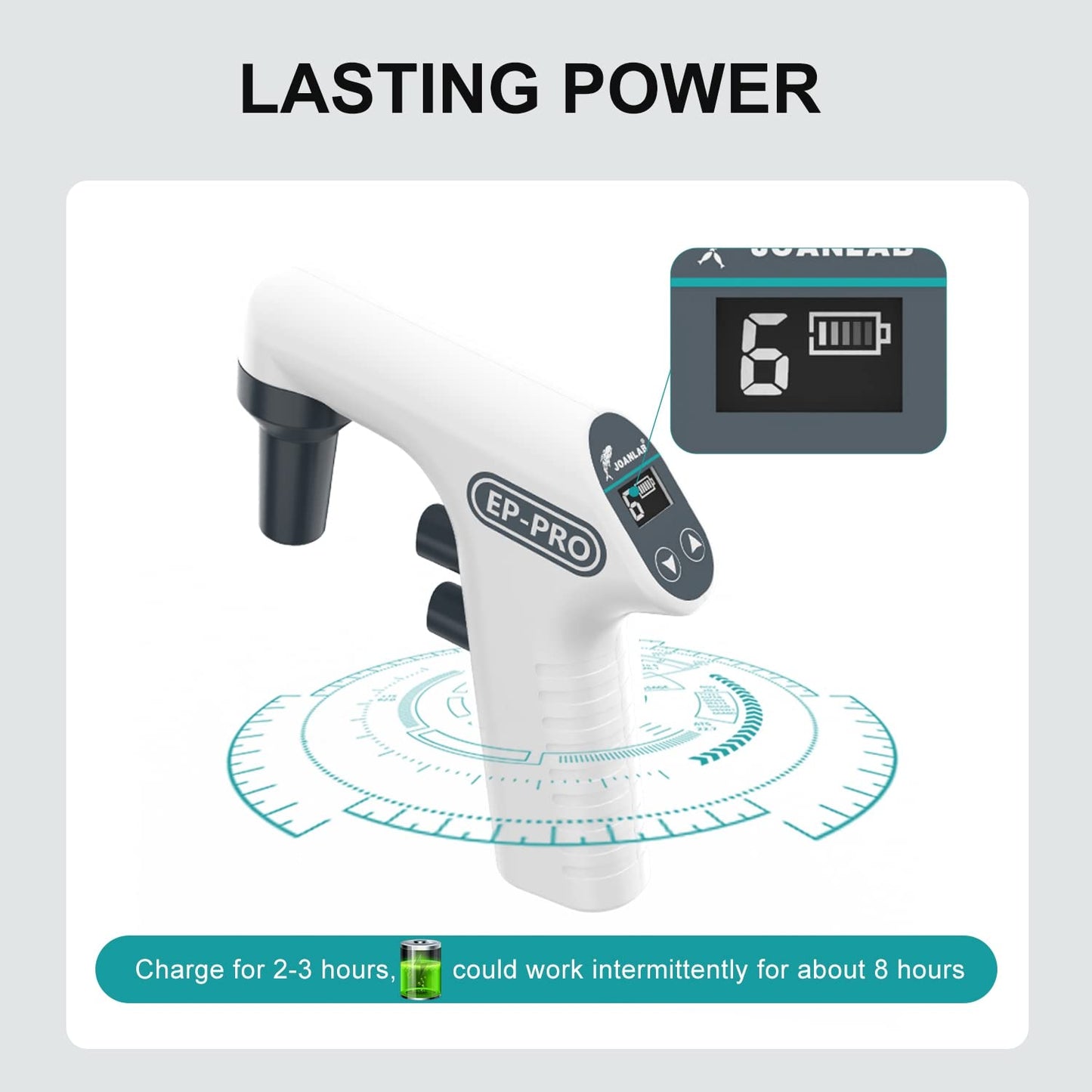 Lab Electric Pipette Controller Digital Automatic Pipettor Motorized Pipette Filler for Biology Chemical