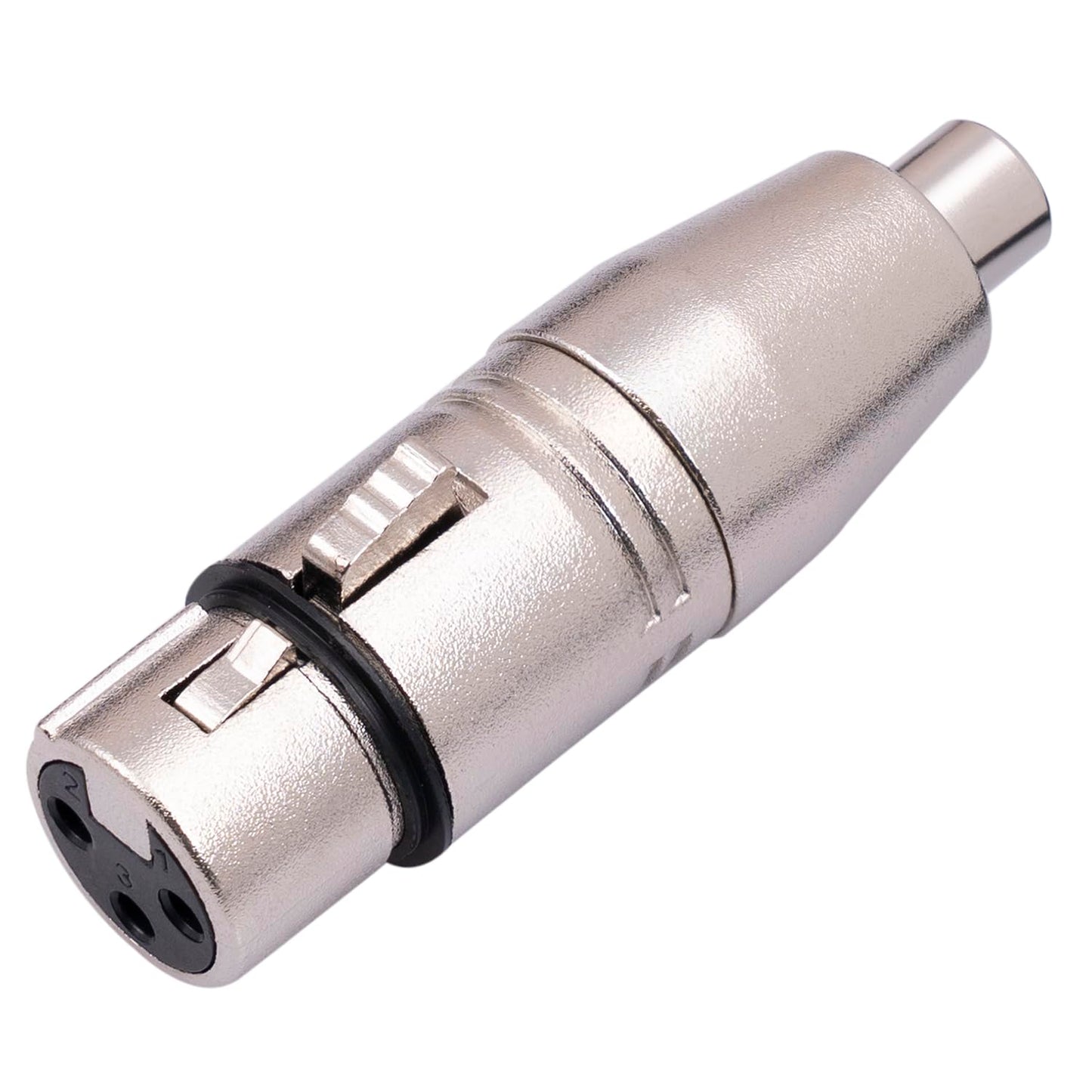 2Pack XLR Female to RCA Female Adapter Converter, Gender Changer Audio Coupler Connectors for Mixer, Recorder