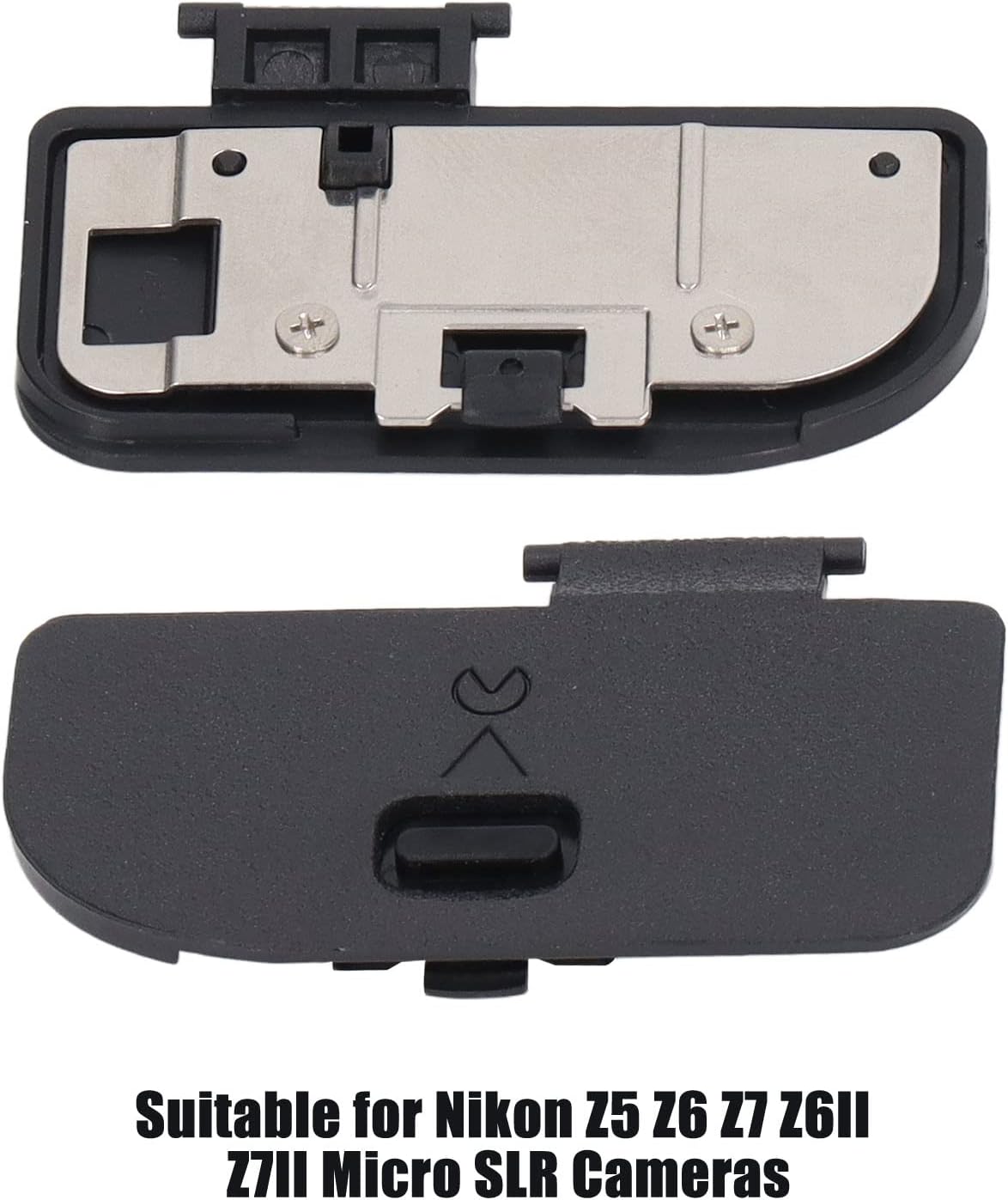 Z5 Z6 Z7 Z6II Z7II Replacement Battery Door Cover Lid for Camera, Battery Compartment Cover for Micro SLR Cameras
