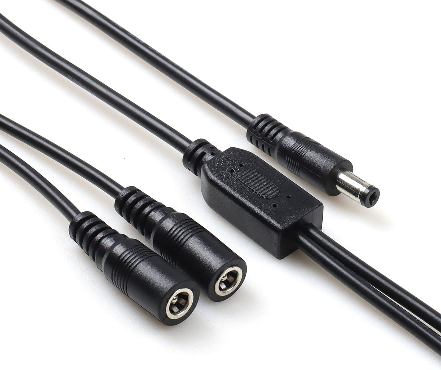 Kangnice 5.5x2.1mm 1 2 3 4 40cm Power Splitter Cable to Way Adapter for CCTV Router LED Light Length