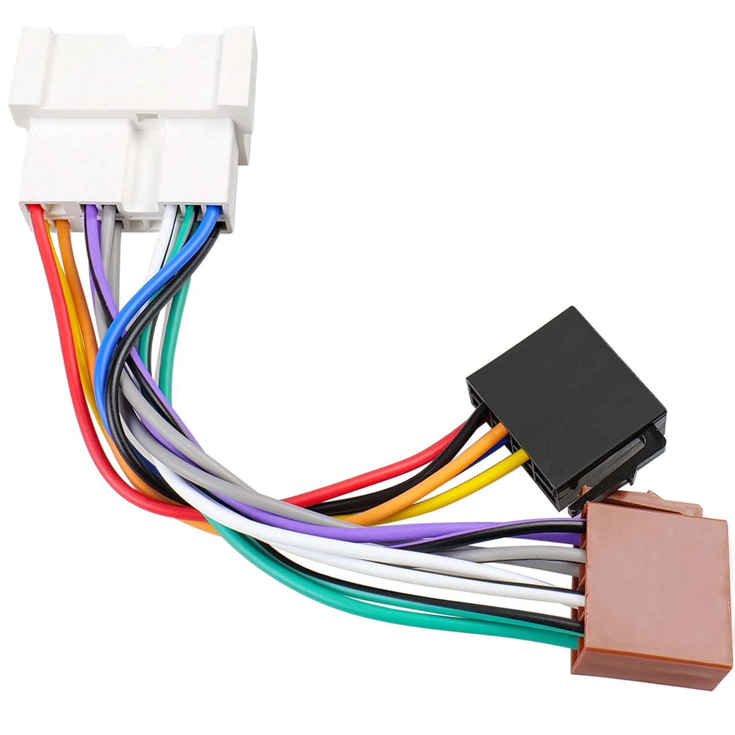 Connector,16Pin Radio Wiring Harness for Hyundai Stereo Car Radio Wire Harness Adapter Compatible with Elantra Sonata