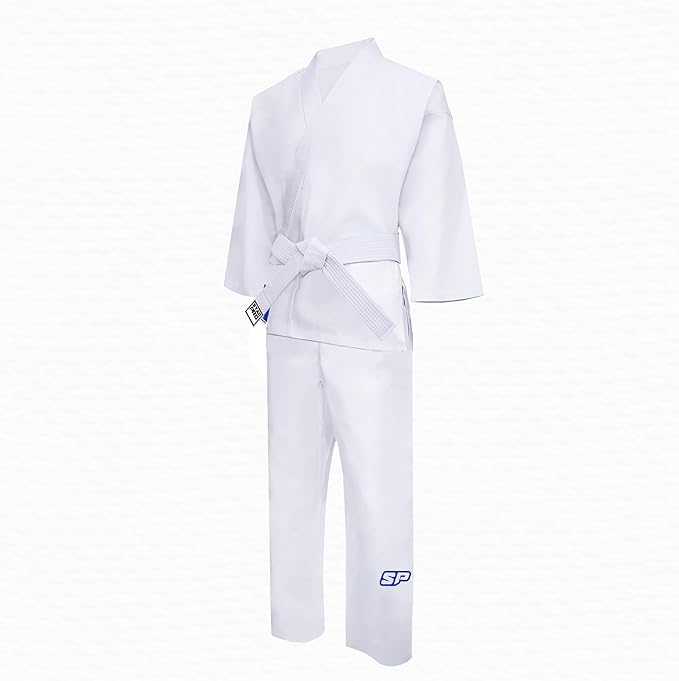 Starpro Karate Gi for Kids & Adults – Lightweight Uniform with Jacket Pants & Free Belt – Ideal for Beginners