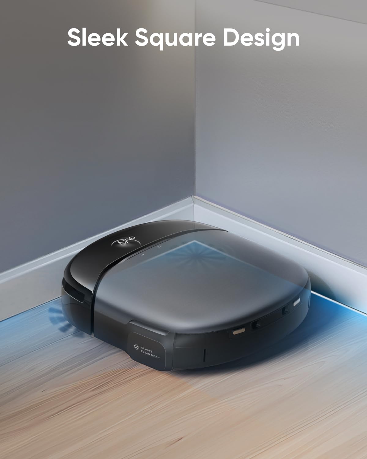 eufy S1 with All-in-One Station, HydroJet System with Roller Mop, Robot Vacuum and Mop Combo, Incredible Suction, Obstacle Avoidance, Multi-Level Mapping, Mop Auto-Retraction, Perfect for Pet Hair