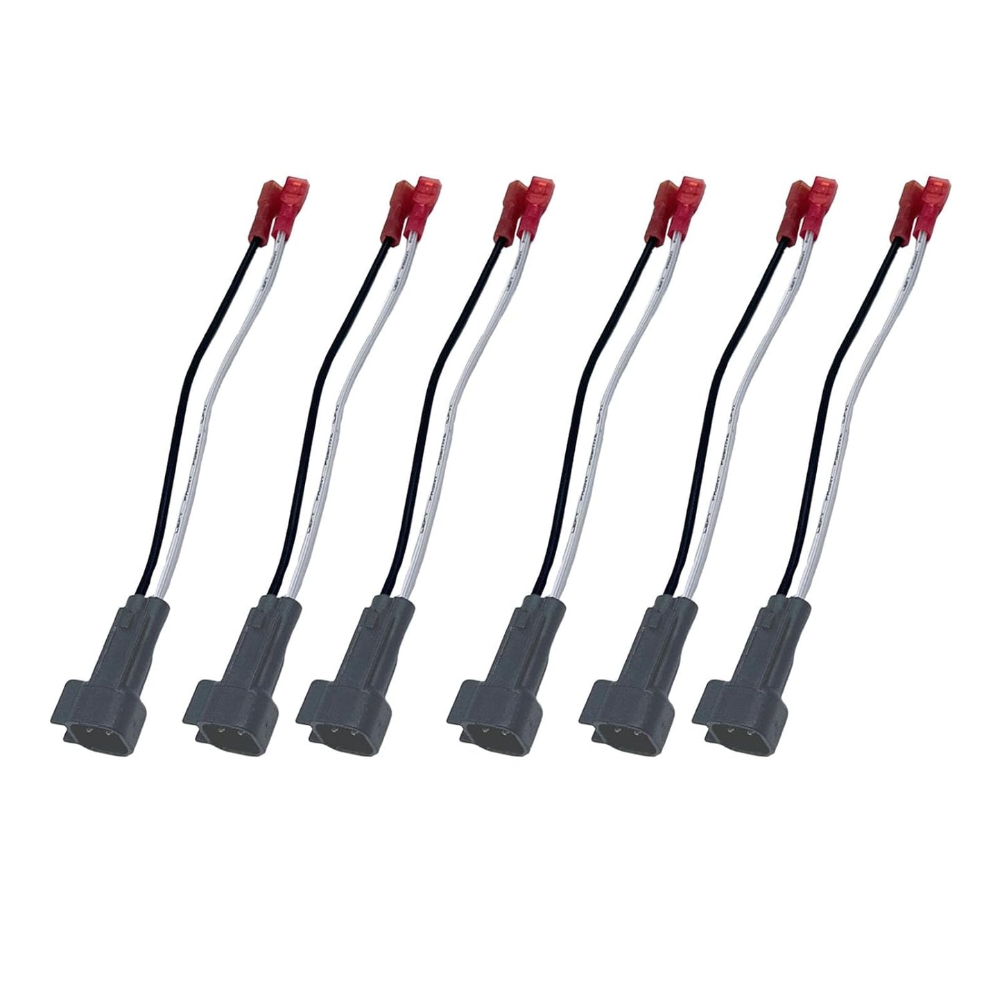 Bstenky 6 Pack F150 F250 72-5600 Speaker Wire Harness Car Front Rear Door Speakers Adapter Wiring Harness Plug