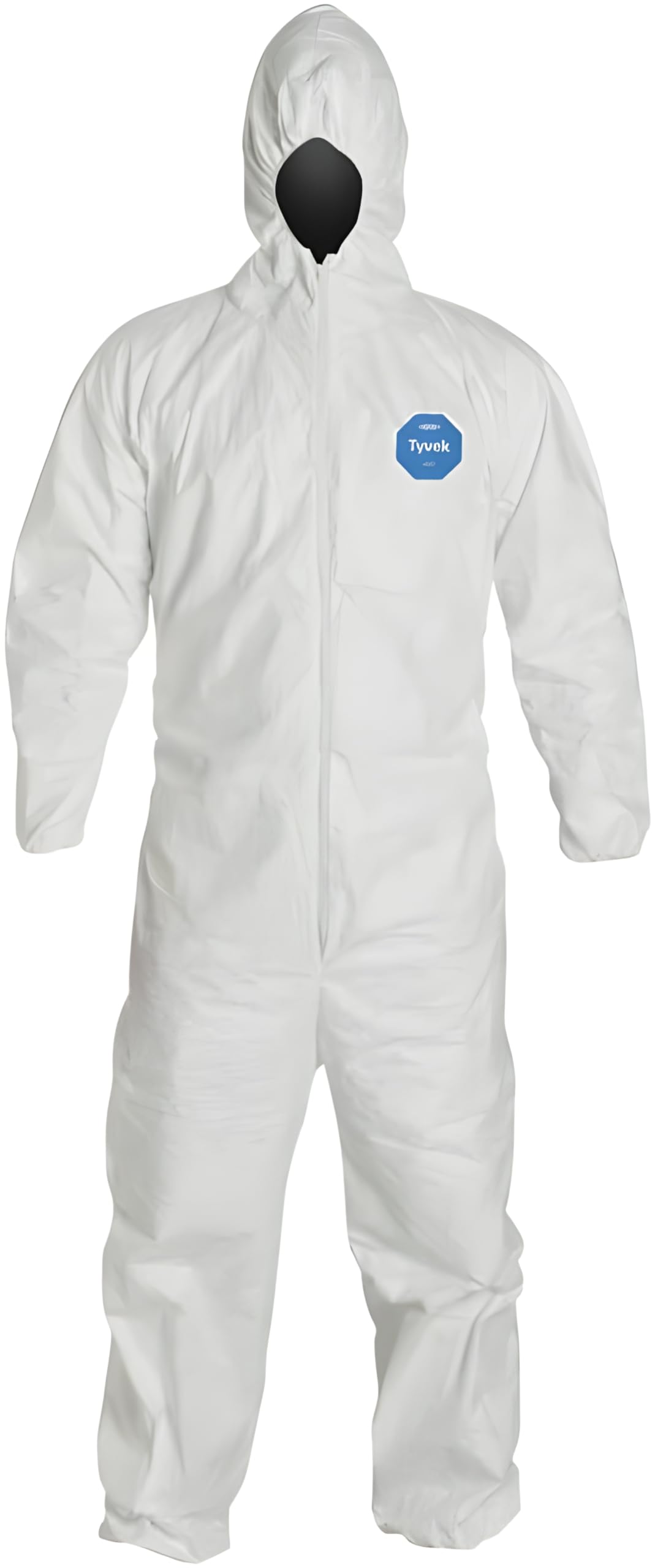 DuPont - TY127SWH2X002500 Tyvek 400 TY127S Disposable Protective Coverall with Respirator-Fit Hood and Elastic Cuff, White, 2X-Large (Pack of 25)