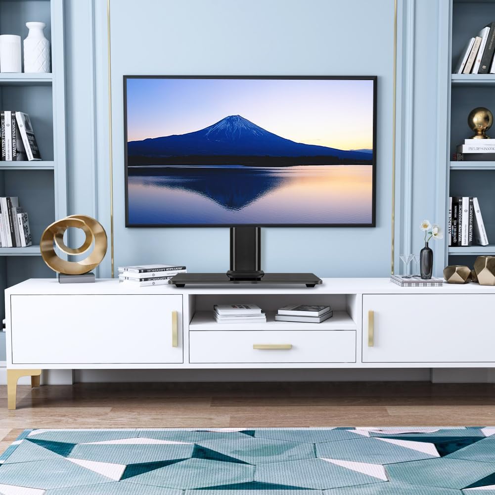 13 inch 32 inch 75*75mm/100*100mm 77Lbs KKTONER Single Computer Monitor Stand Free Standing Desk Vesa Mount