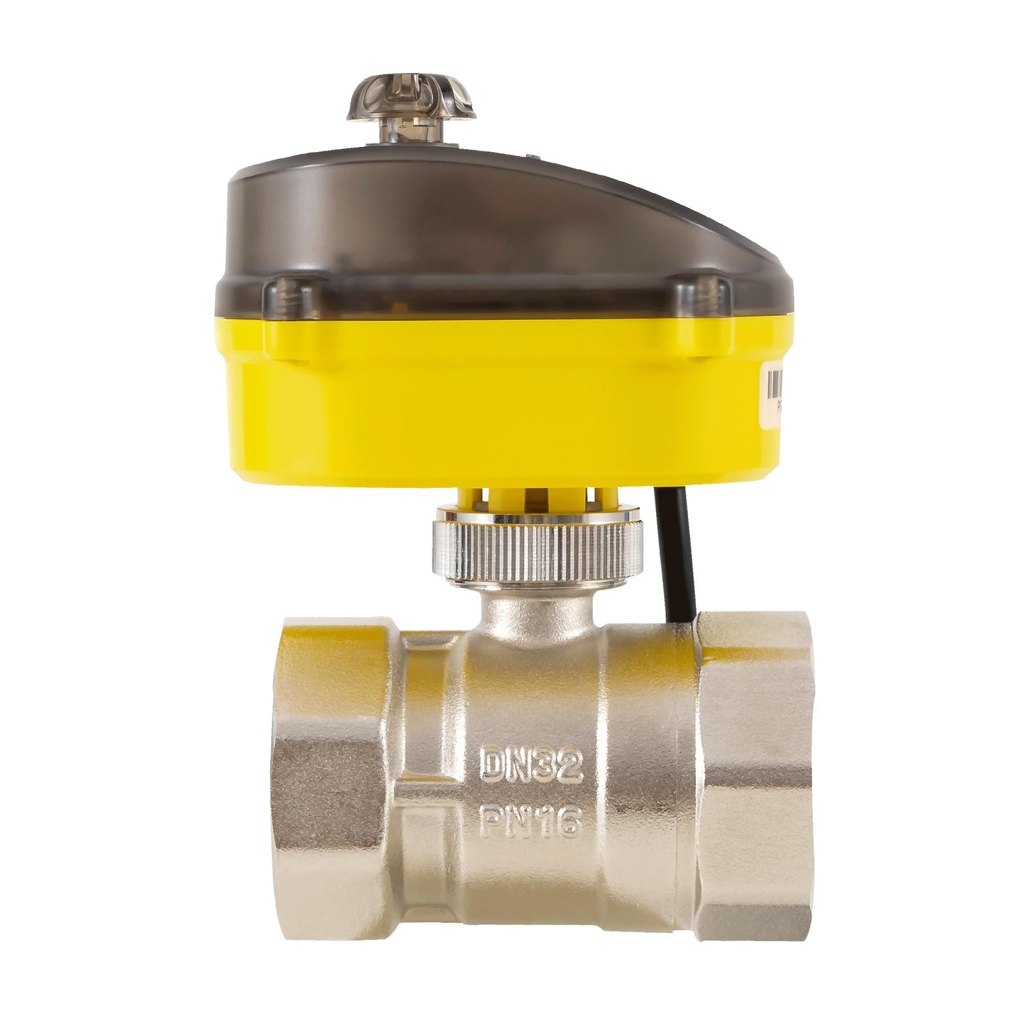 Smart electric ball valve, 1 1/4 inch full-bore ball valve, Tuya APPwifi water shut-off valve, actuator 24V AC110V-230V power adapter, automatic backflow setting. Timing water valve DN32MM