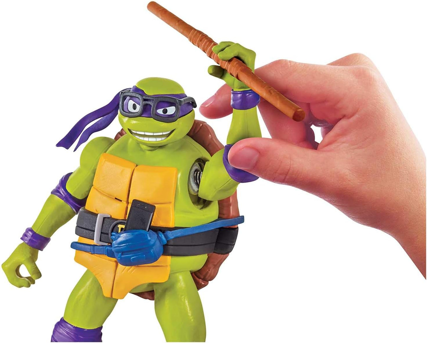 Playmates Toys | Teenage Mutant Ninja Turtles Donatello Deluxe Ninja Shouts Figure - 5.5” Collectible