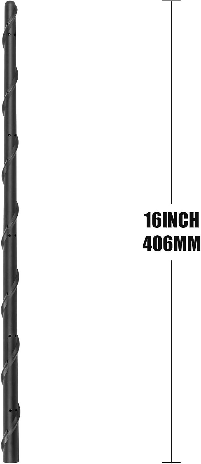 KSaAuto H21 (1998-2026) 16 Inch Pair AM/FM Radio Antenna for Harley Davidson Road Street Electra Tour Glide Wide