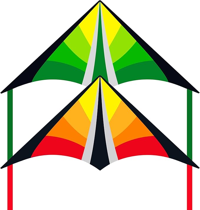 Delta Beginner Kite for Kids & Adults, Easy to Fly Beach Kite