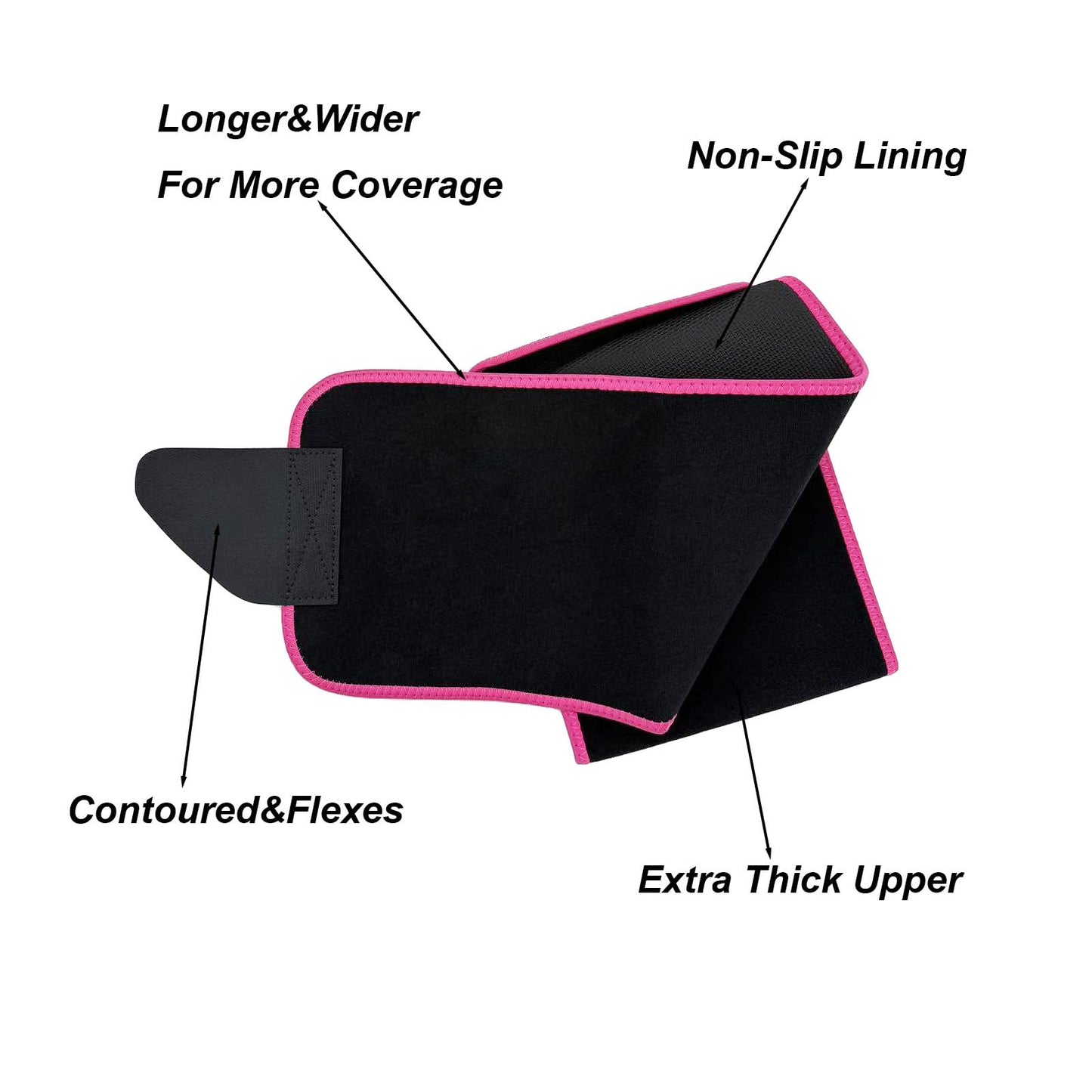 KYHYFJMD Waist Trainer Trimmer for Women and Men Working Out Sweatband Waist Sweat Belt Slimmer Body Shaper for Women Belly Fat Pink