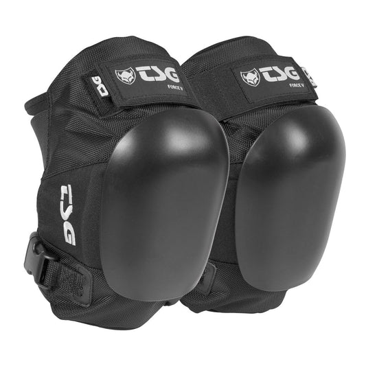 TSG Kneepad - Force V Skate Kneepads | Hardshell Construction, Multilayer EVA Foam, Neoprene Butterfly Straps, Open Back Design | For Roller Derby, Skate VertPark