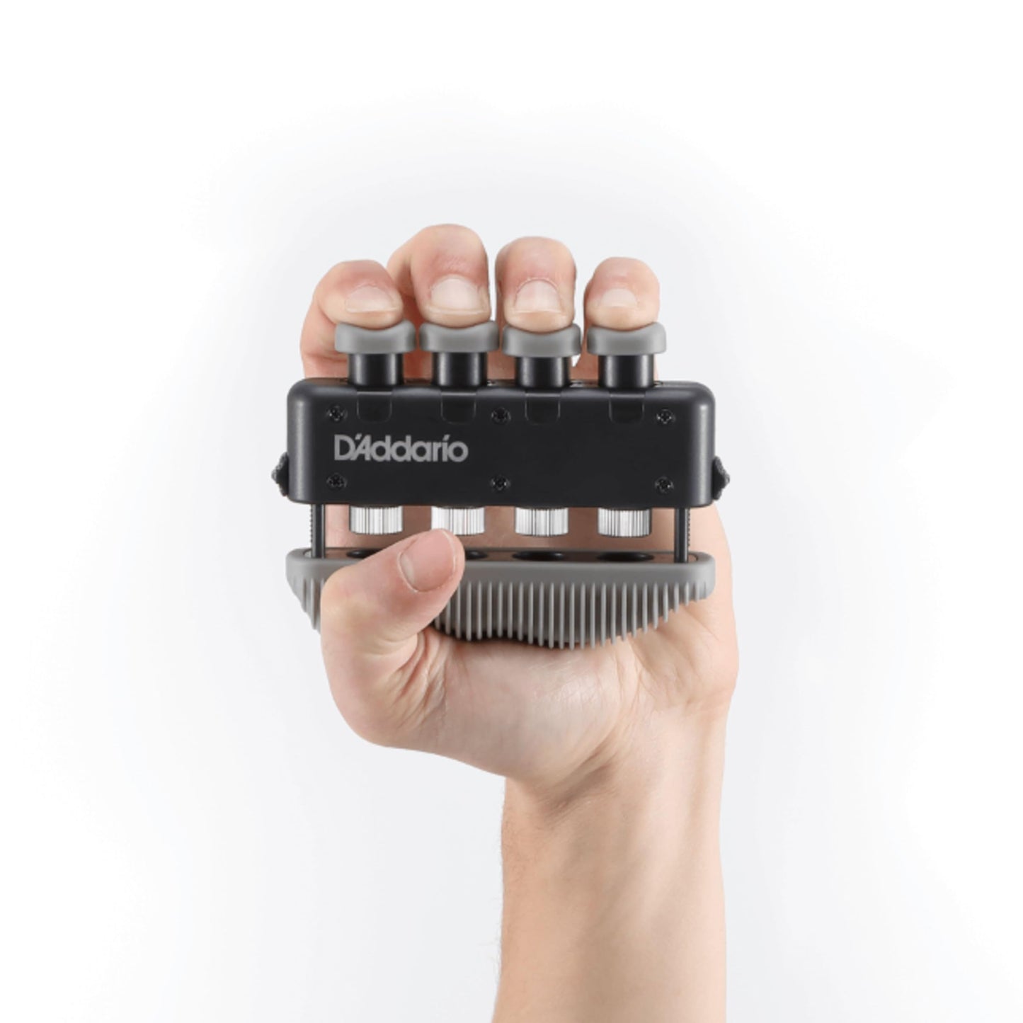 D'Addario Varigrip+ Premium Hand Grip Strength Trainer for Guitar Players with Customizable Height & Tension