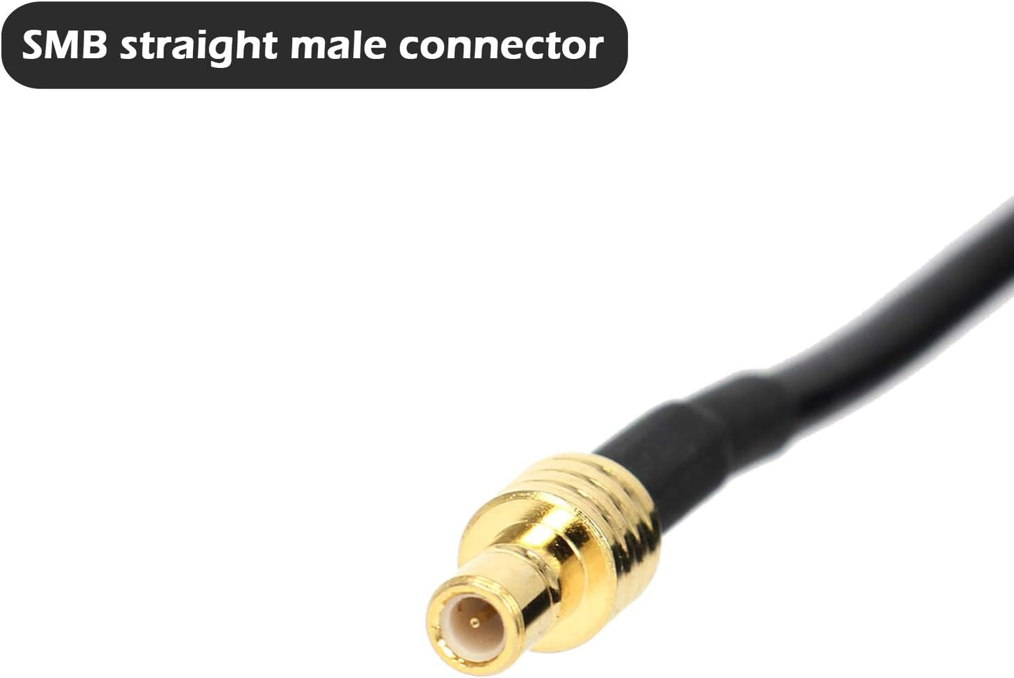 23' Anina XM Antenna Extension Cable for Sirius Home Vehicle Satellite Radio Stereo Receivers Tune Straight SMB Male