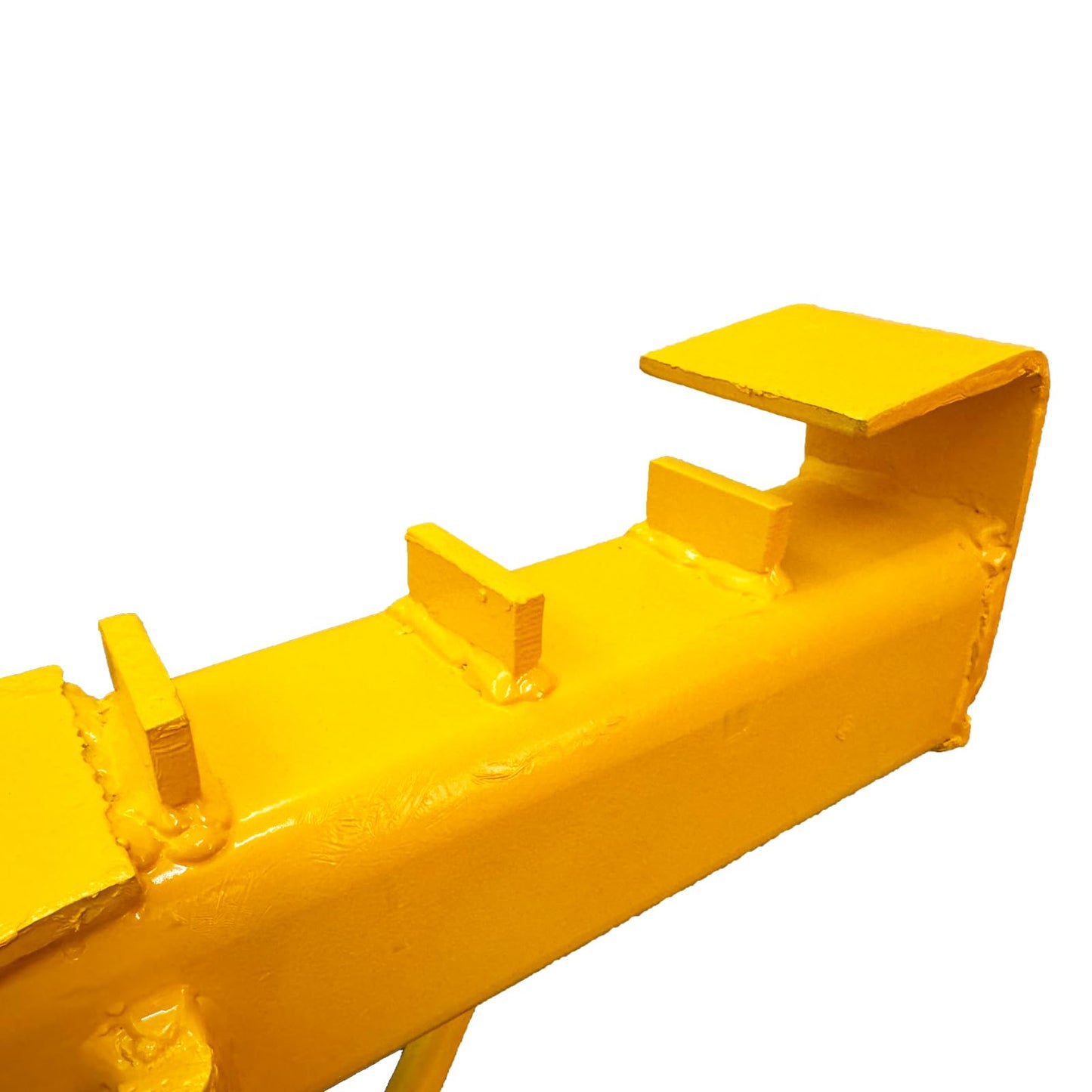 WYDDDARY Industrial Forklift Hoist 4409LB(2T) Capacity Bulk Bag Steel Lifter Cross Type Lifting Beam 40.2" Length 4-Point Ton Bag Spreader