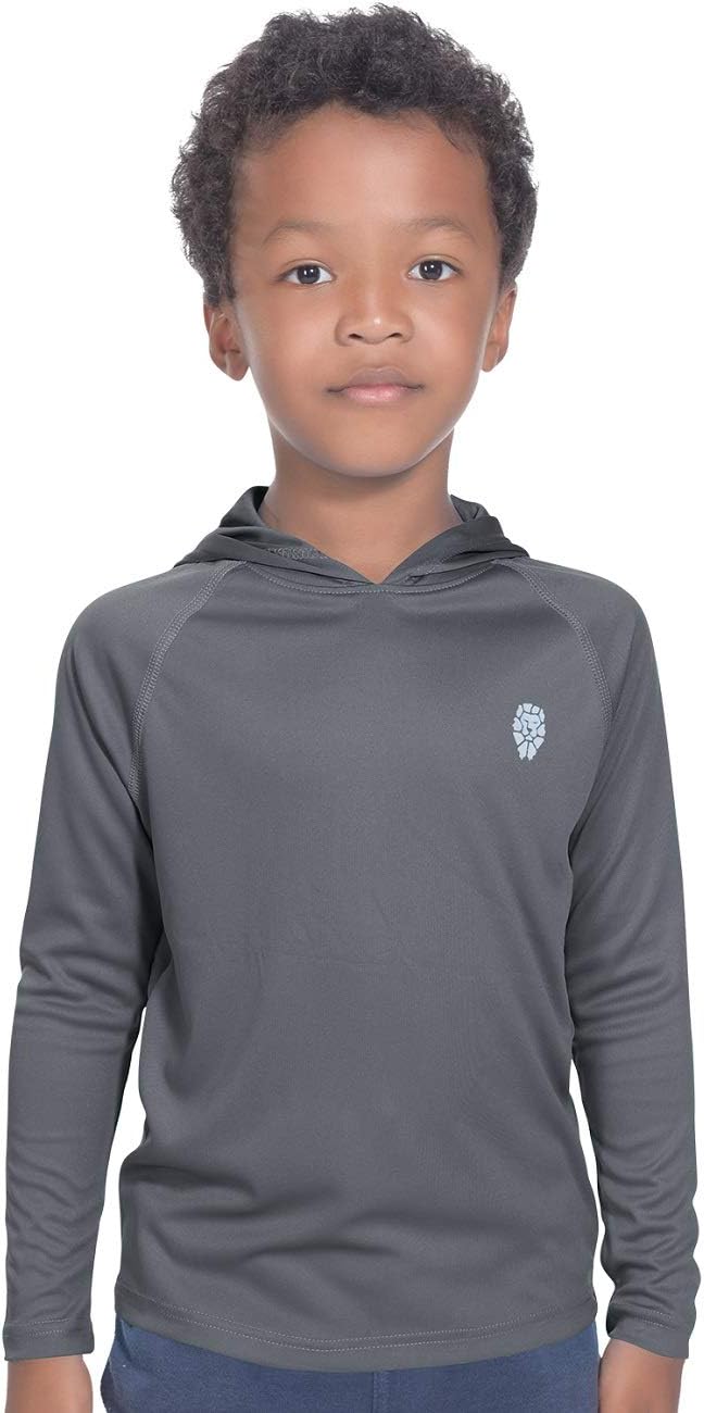 Hoodies for Boys Outdoor Recreation Shirts - Youth Athletic Tops Sun Protection UPF 50+
