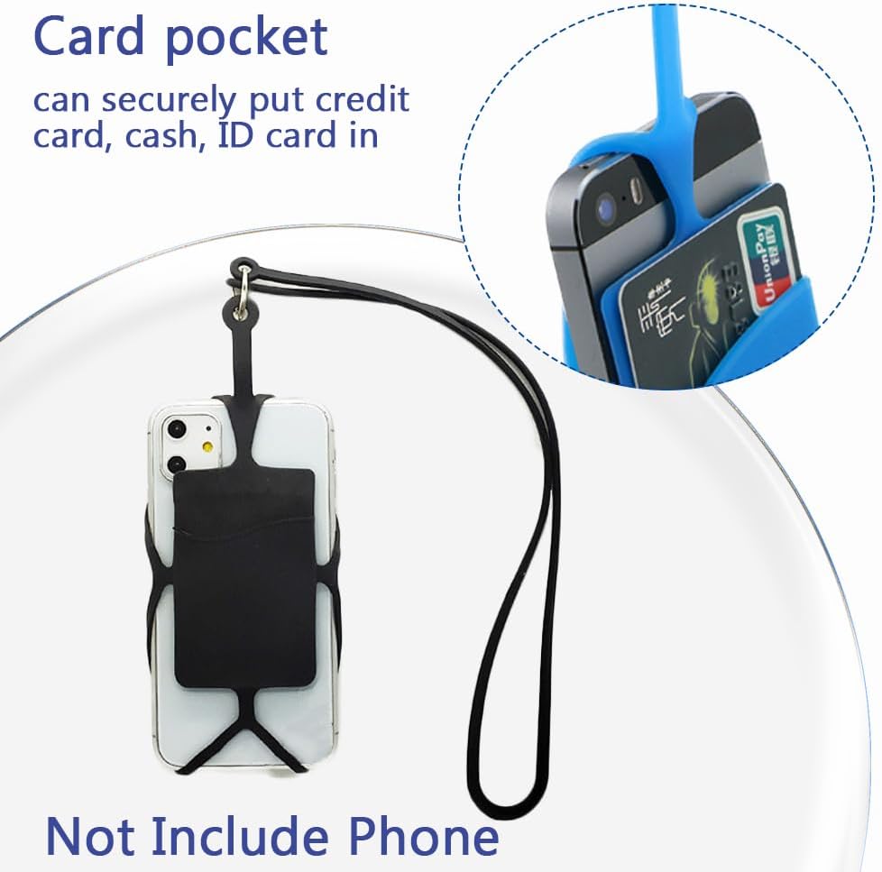 Adjustable Hands-Free Phone Lanyard for Seniors & Parkinson's Support