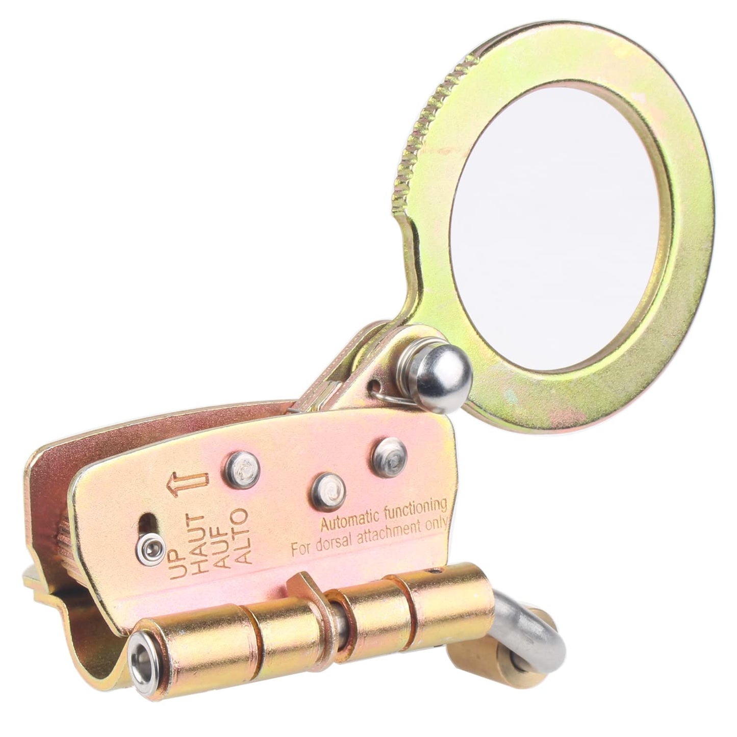 FHFallArrest Fall Protection Rope Grab,Fall Arrester, Used with 5/8” Lifeline Rope, for Construction, Climbing, Comply to ANSI/OSHA