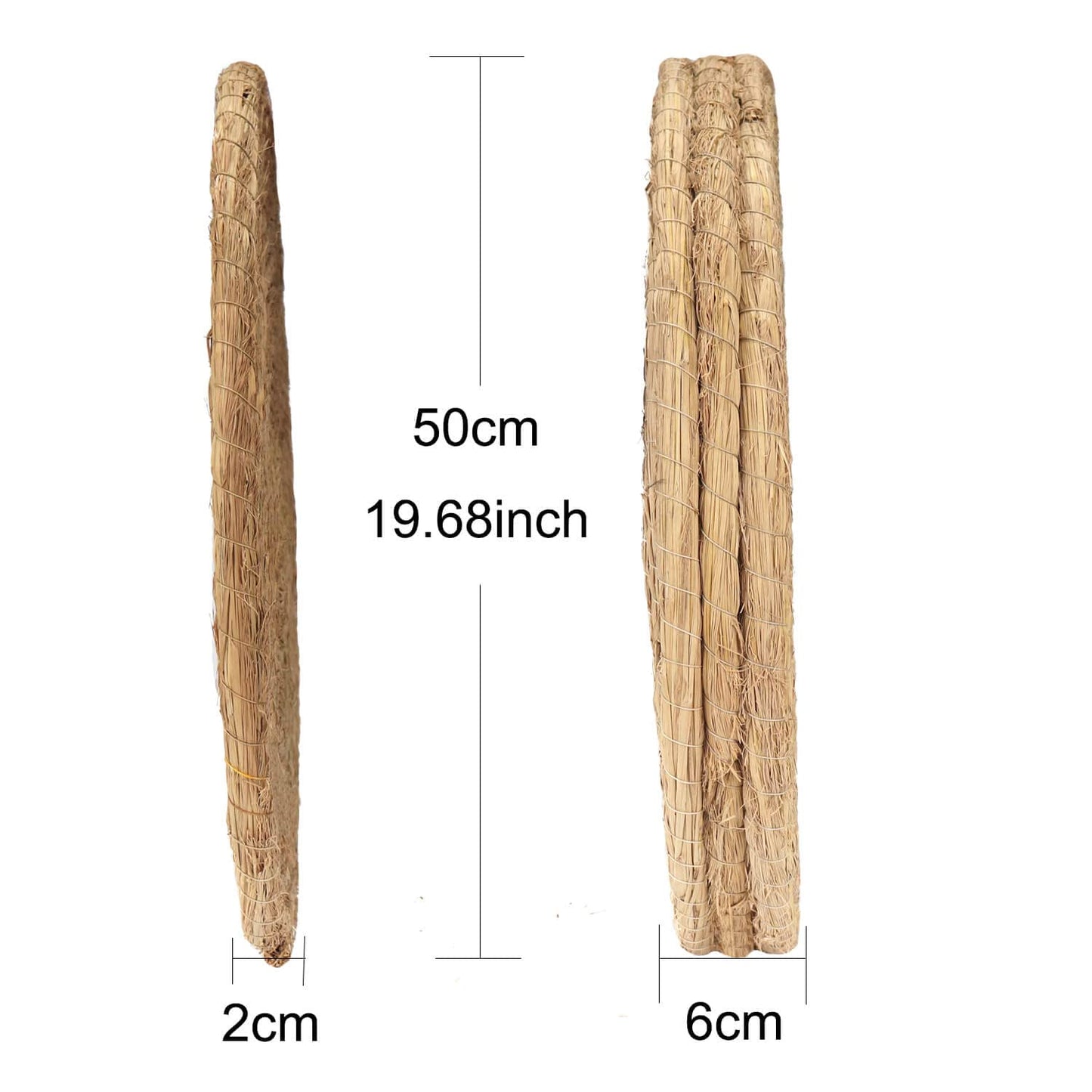 AUVIM Archery Targets Straw Solid Hand-Made Archery Target for Recurve Bow Compound Bow or Longbow 20 Inches Traditional Bow Arrow Target for Kids Youth Adult Archery Hunting Backyard