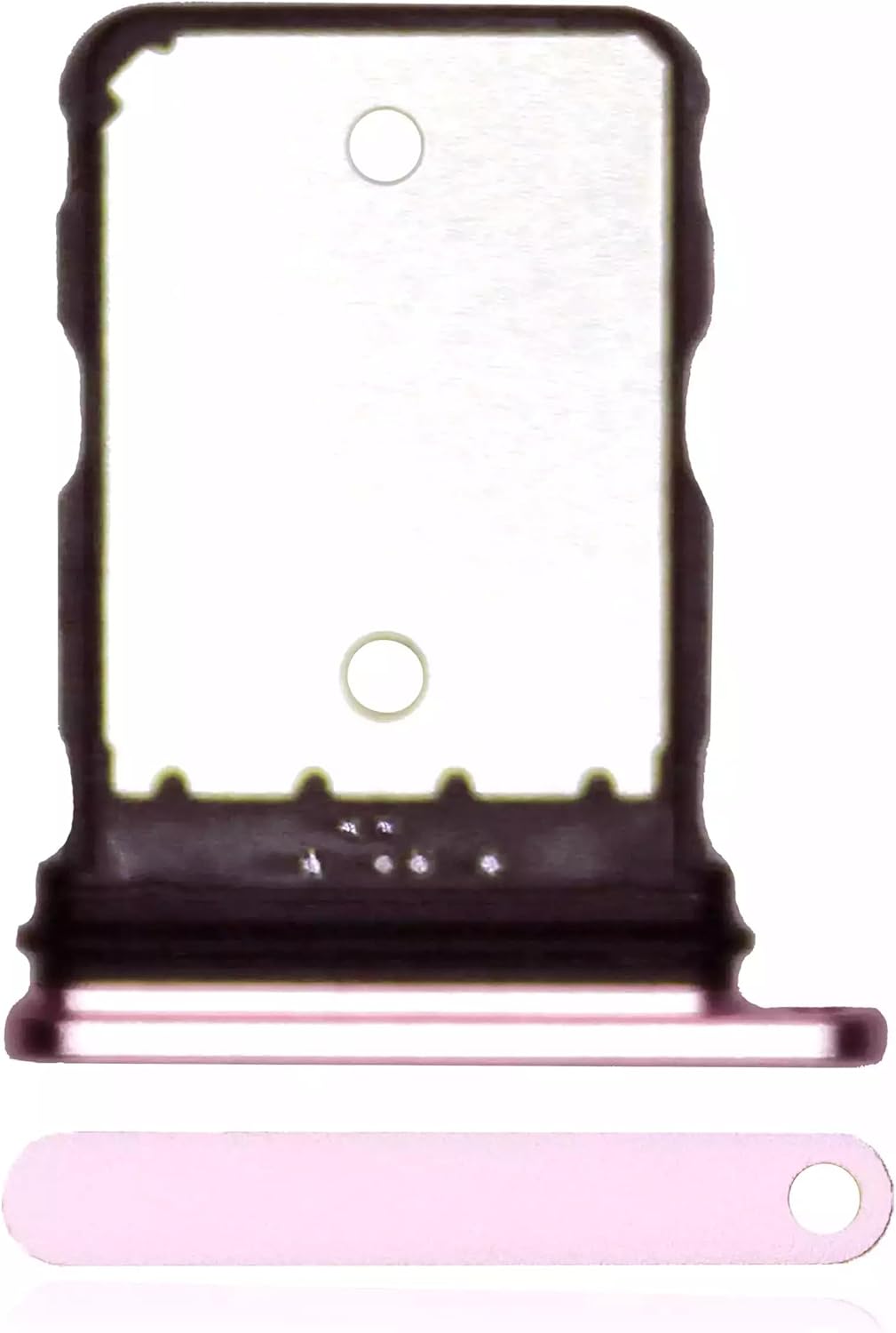Best Shopper 8 - Replacement Sim Tray Compatible with Google Pixel (Genuine OEM) (Rose)
