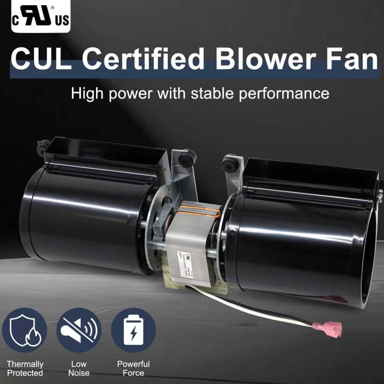 Criditpid BM-1288 Convection Blower for Englander 25-CB120, 25-CBPAH, 25-SSP01 Pellet Stove, Blower Motor for AC-17, AC-20 and AC-30 Blower Assemblies.