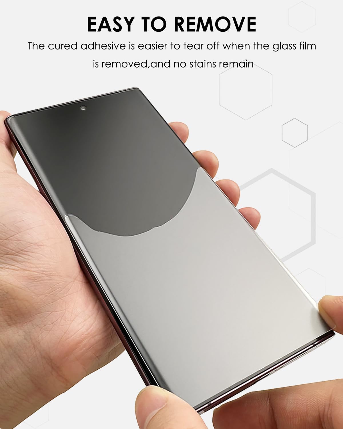 Akcoo S22 3 Pack, Set, 9H Matte Screen Protector for Samsung Galaxy Ultra - Tempered Glass UV Anti Glare