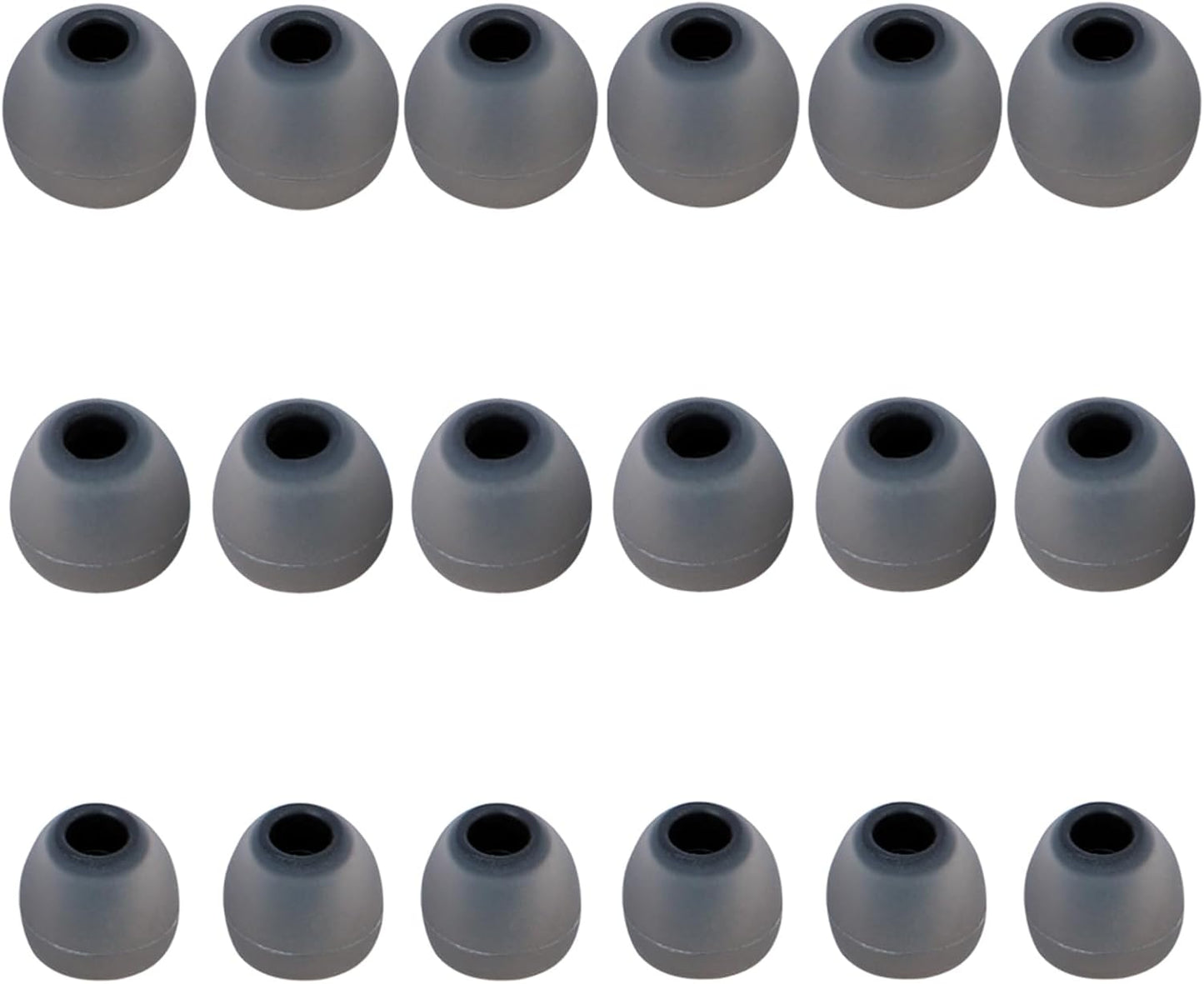 MMYQXI 3.8mm -5.1mm) 9 Silicone Replacement Earbud Tips Earbud Covers Fit for in-Ear Headphones (Inner Hole Ear Bud