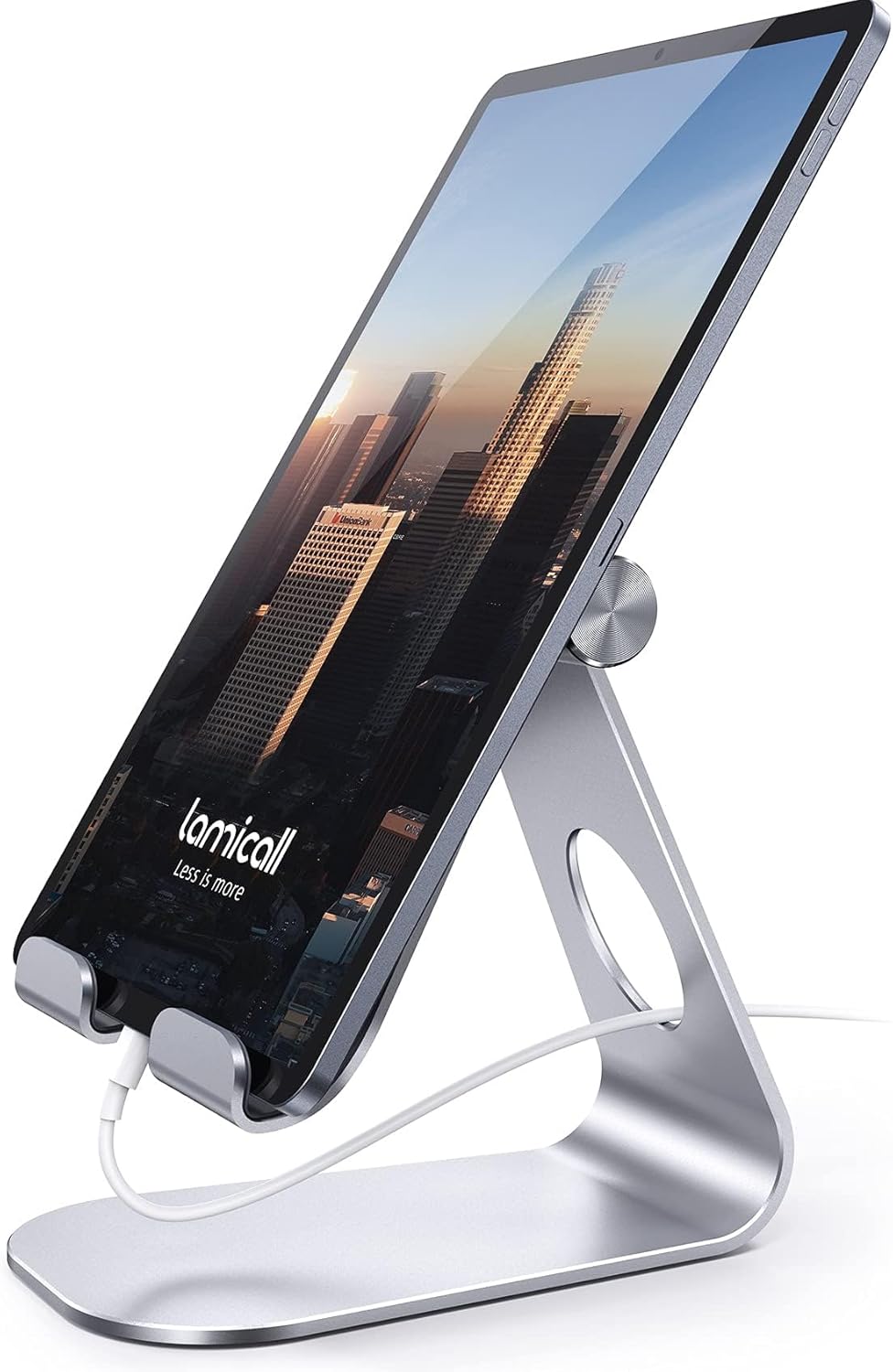 Lamicall 4-13" 11, 9.7, 10.5, 12.9 Tablet Stand, Adjustable Tablet Holder - Desktop Stand Dock Holder for Tablets, iPad
