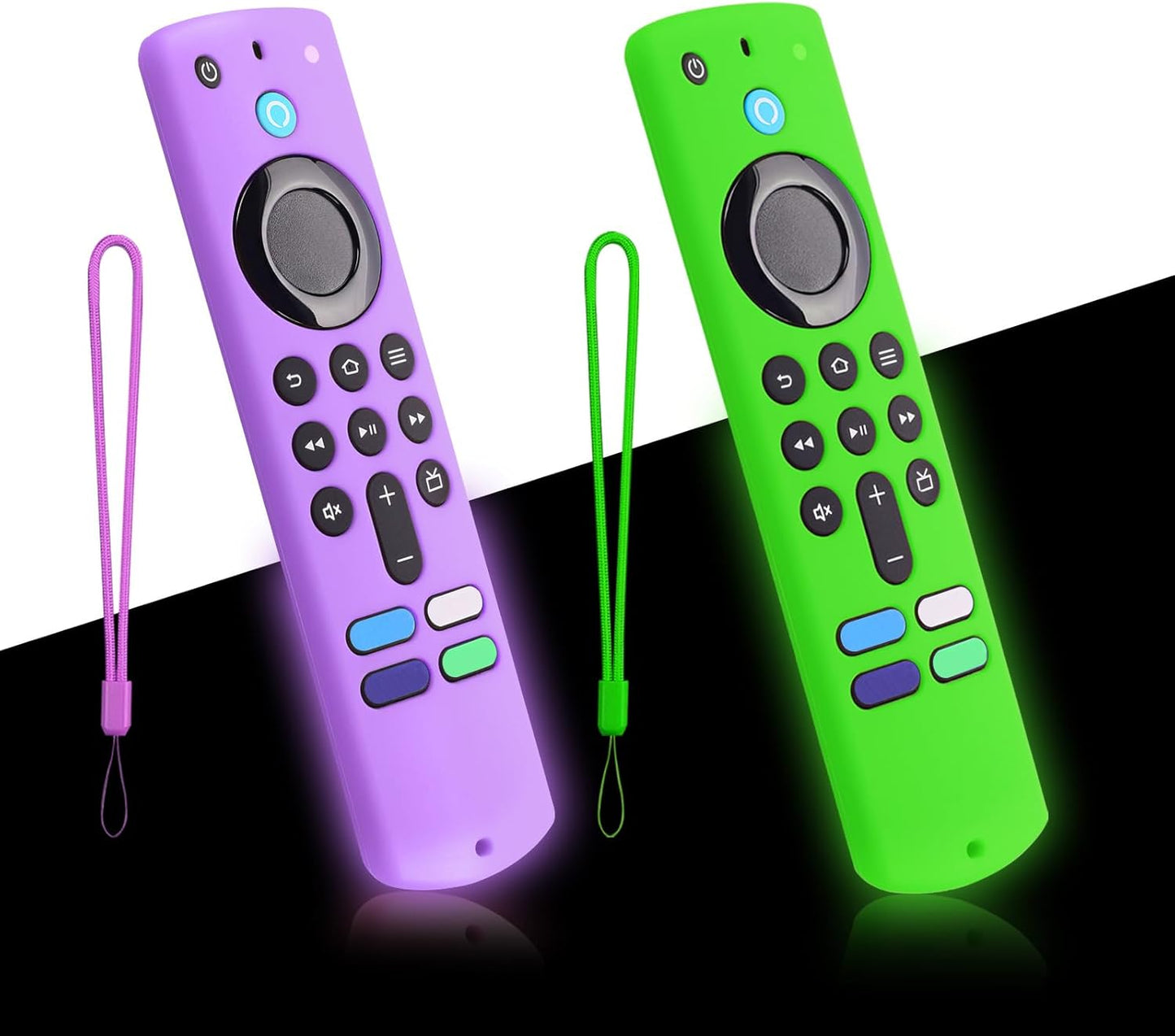 weishan 2-Pack 4K, 3rd Remote Cover for Streaming Stick Gen, HD TV Remote Controls, Anti-Slip Silicone Protective Case
