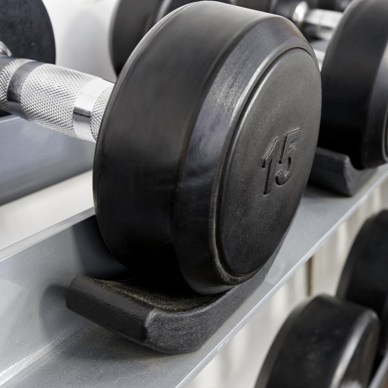 BESPORTBLE Dumbbell Saddles Weight Rack Cradles: 20Pcs Plastic Replacement Holders for Small Hand Weights Stand Home Gym Fitness Equipment Storage Support Base Bracket