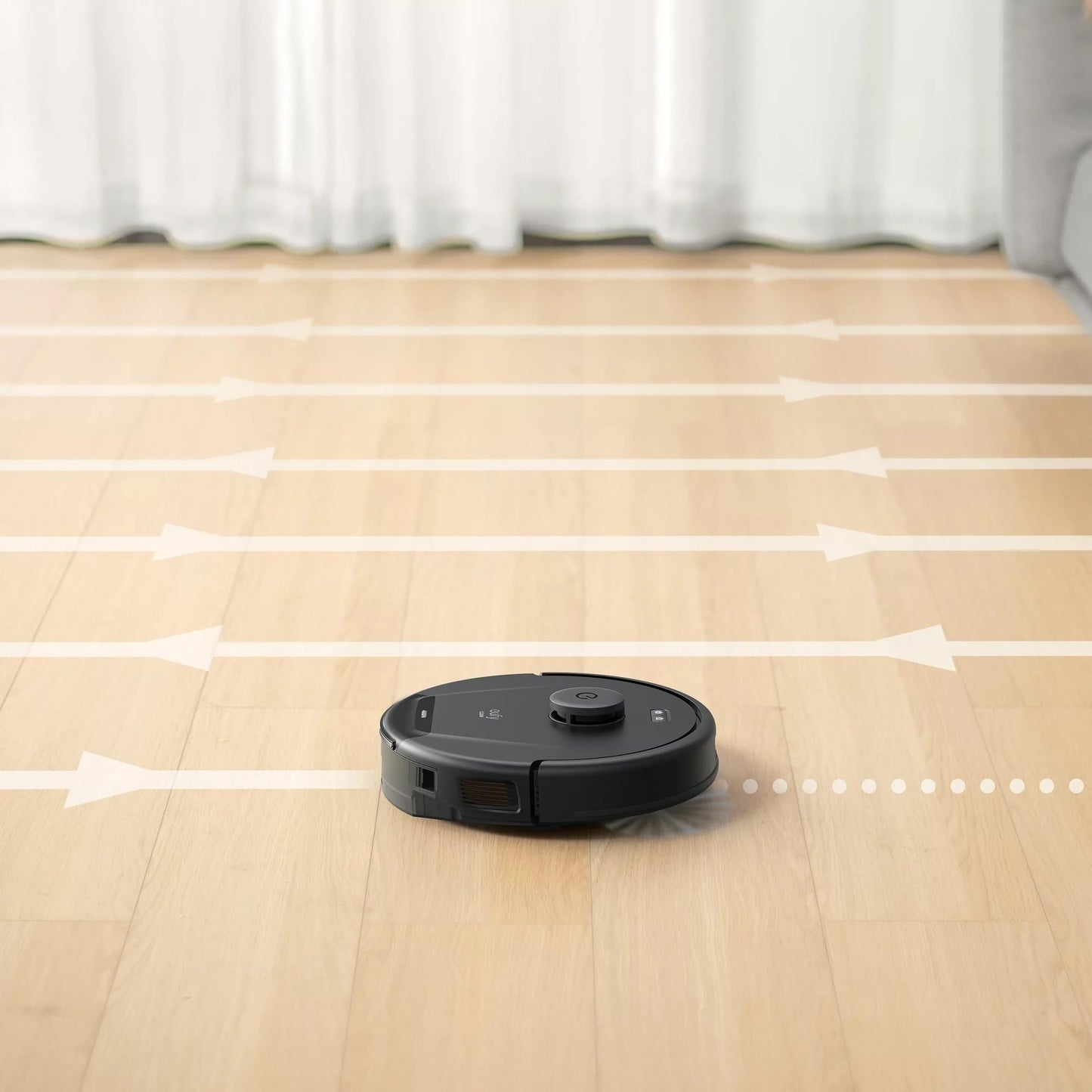 eufy L50 SES Robot Vacuum with 60 Day Self-Empty Station, Multi-Floor Cleaning,Precise iPath Laser Navigation, Customizable Al Mapping, Ideal for Hard Floor Tile Carpet (Renewed)