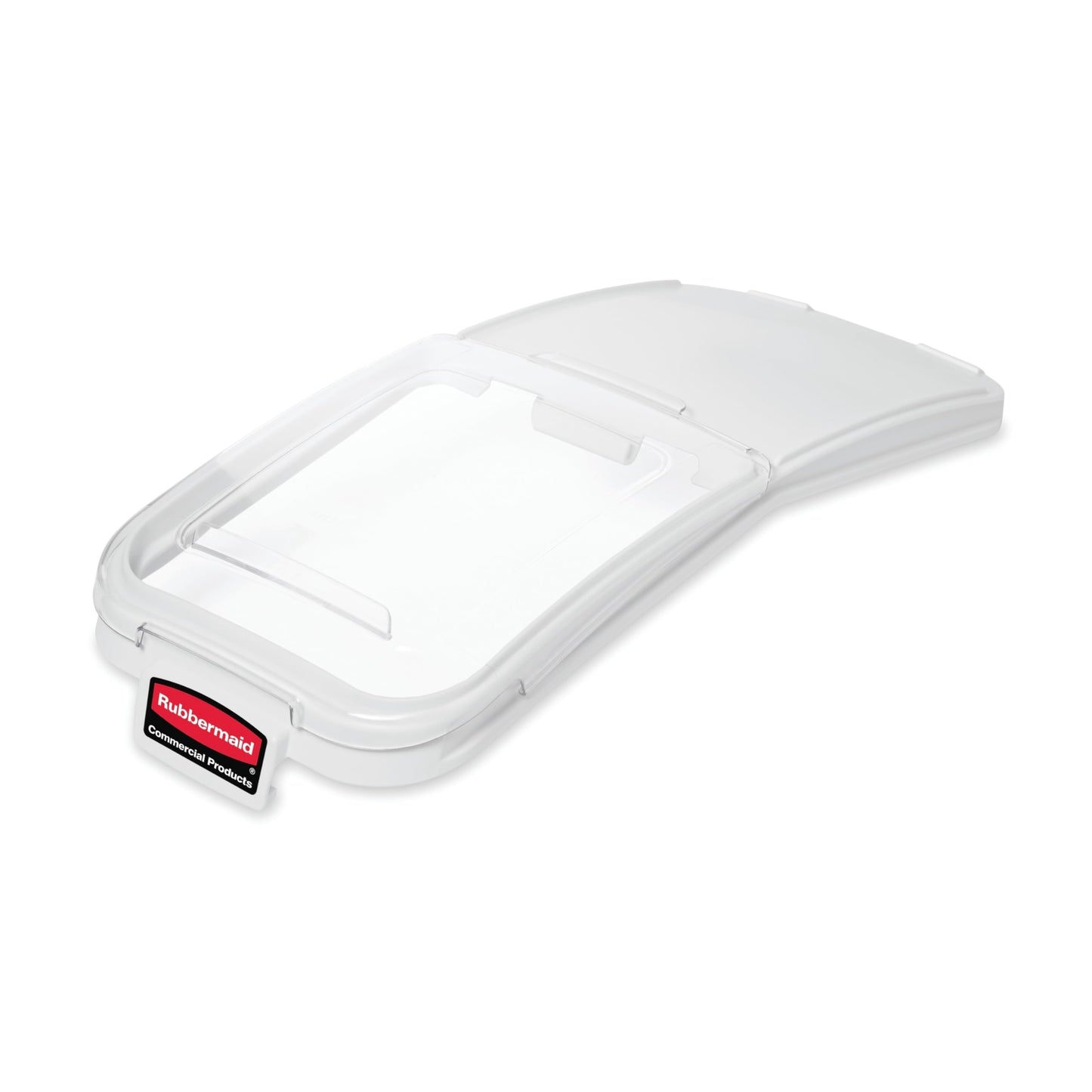 Rubbermaid Commercial Sliding Lid with Scoop for ProSave Food Storage Bin, 29-Inch, Clear, Kitchen Food Storage Sugar/Grains/Rice/Baking Supplies
