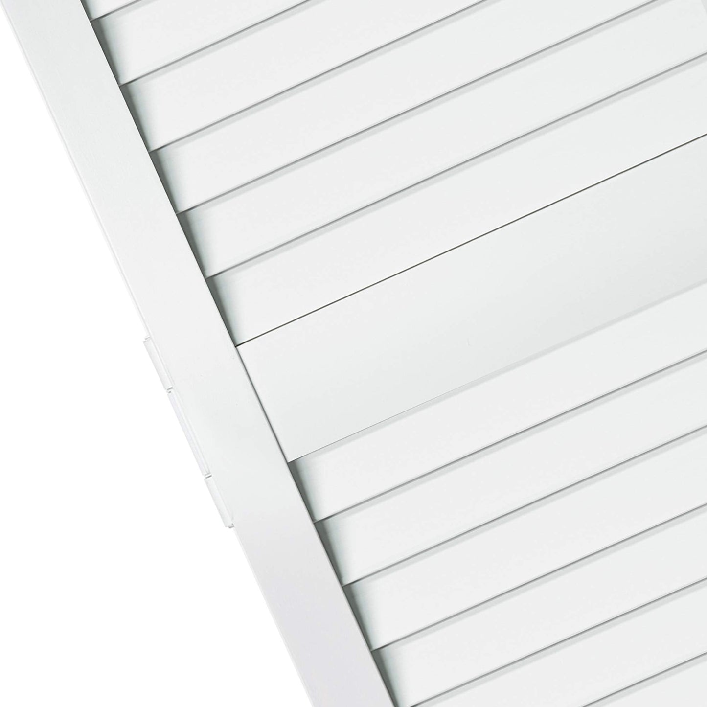 Kimberly Bay Closet Door, Bi-fold, Traditional Louver-Louver White (80x36)