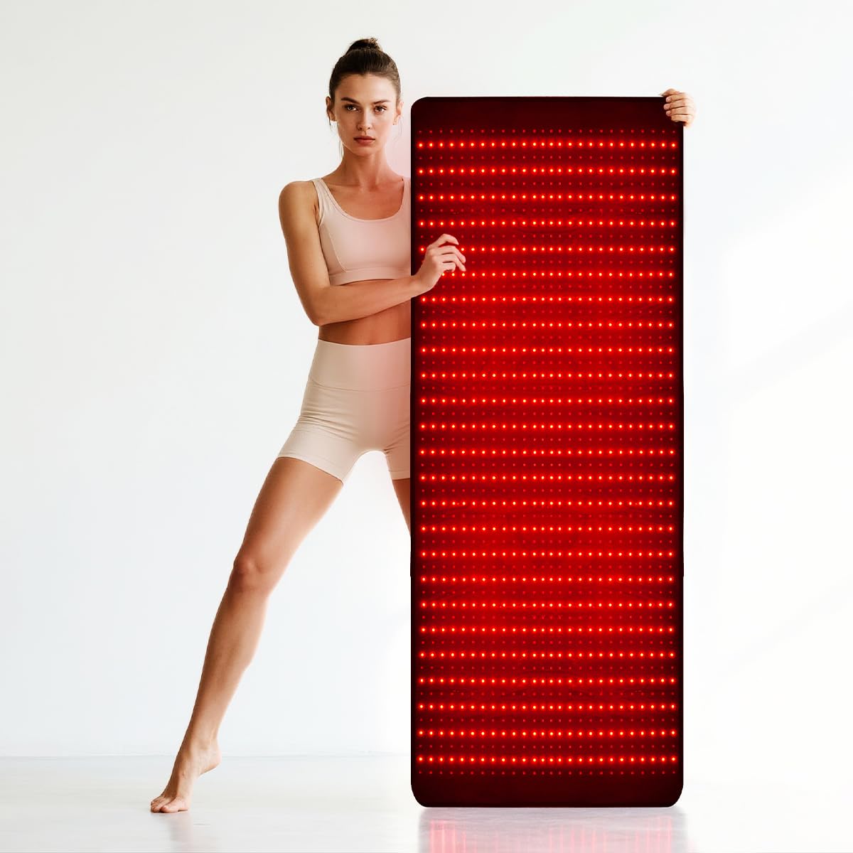 QuasarMD Infrared Red Light Therapy Mat- 1440 pcs Professional SMD LED Chips - 660nm & 850nm Wavelengths, Pain Relief, Enhances Recovery, Whole Body Care, Sleep Improvement & Energy Boost