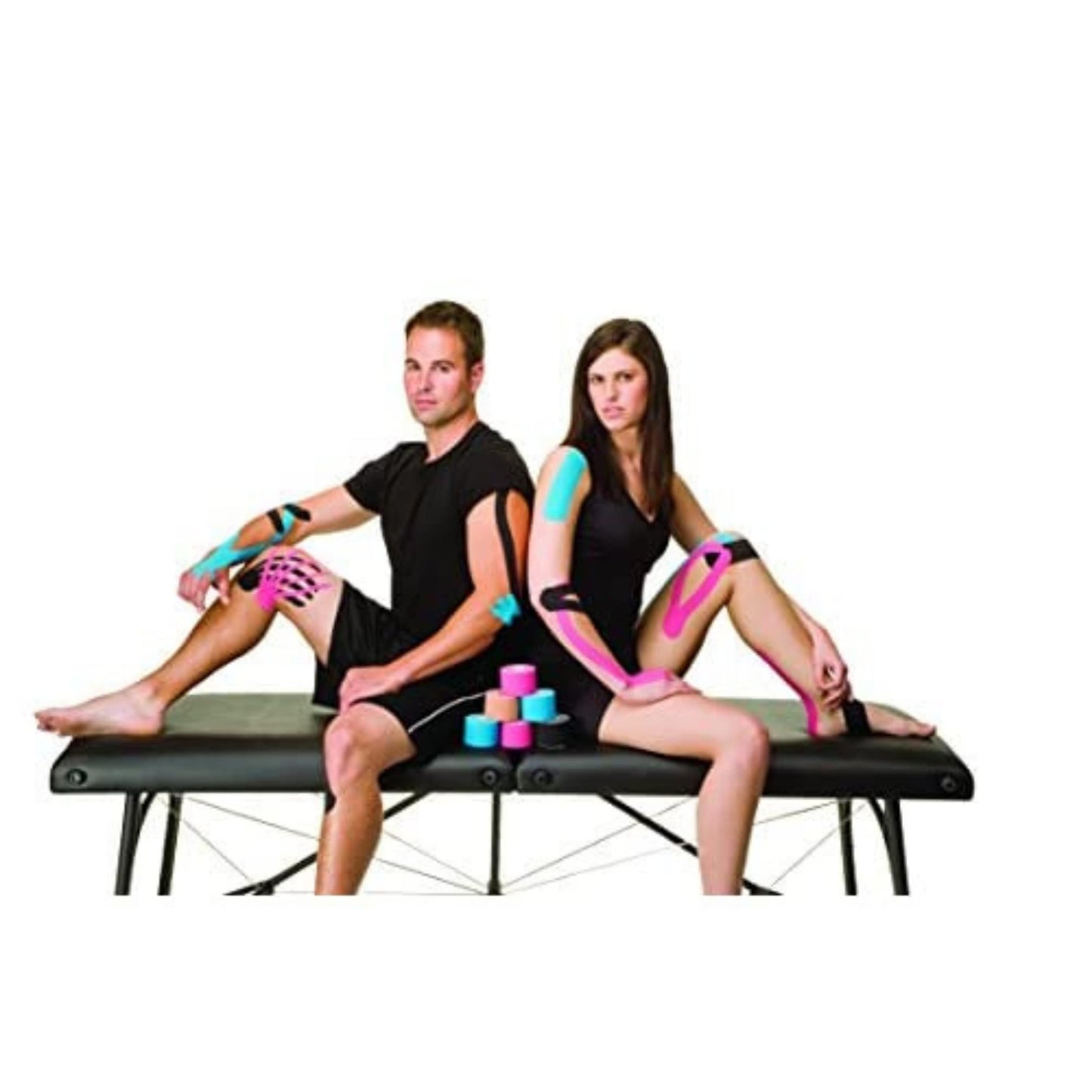 MUELLER Sports Medicine Kinesiology Therapeutic Tape, Quality Athletic Tape, Latex Free, 20 Pre-Cut I-Strips, 2" x 9.75" Each Strip, Gray Camo