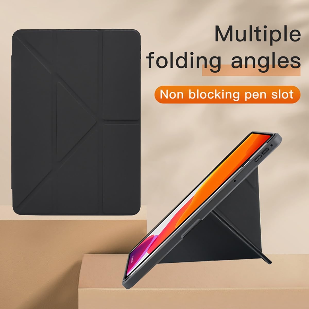 MUDASANQI 11/10.95 Heavy Duty Case Compatible With Huawei Matepad Smart Tablet Cover Case,Slim Protective Folio Shell