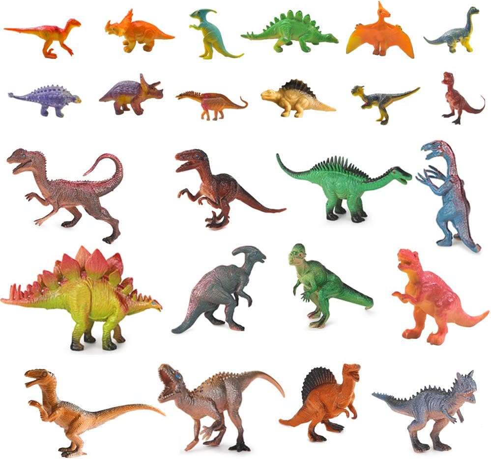 Realistic Dinosaur Figurine Advent Calendar 2025 - 24-Day Countdown Christmas Gift for Kids
