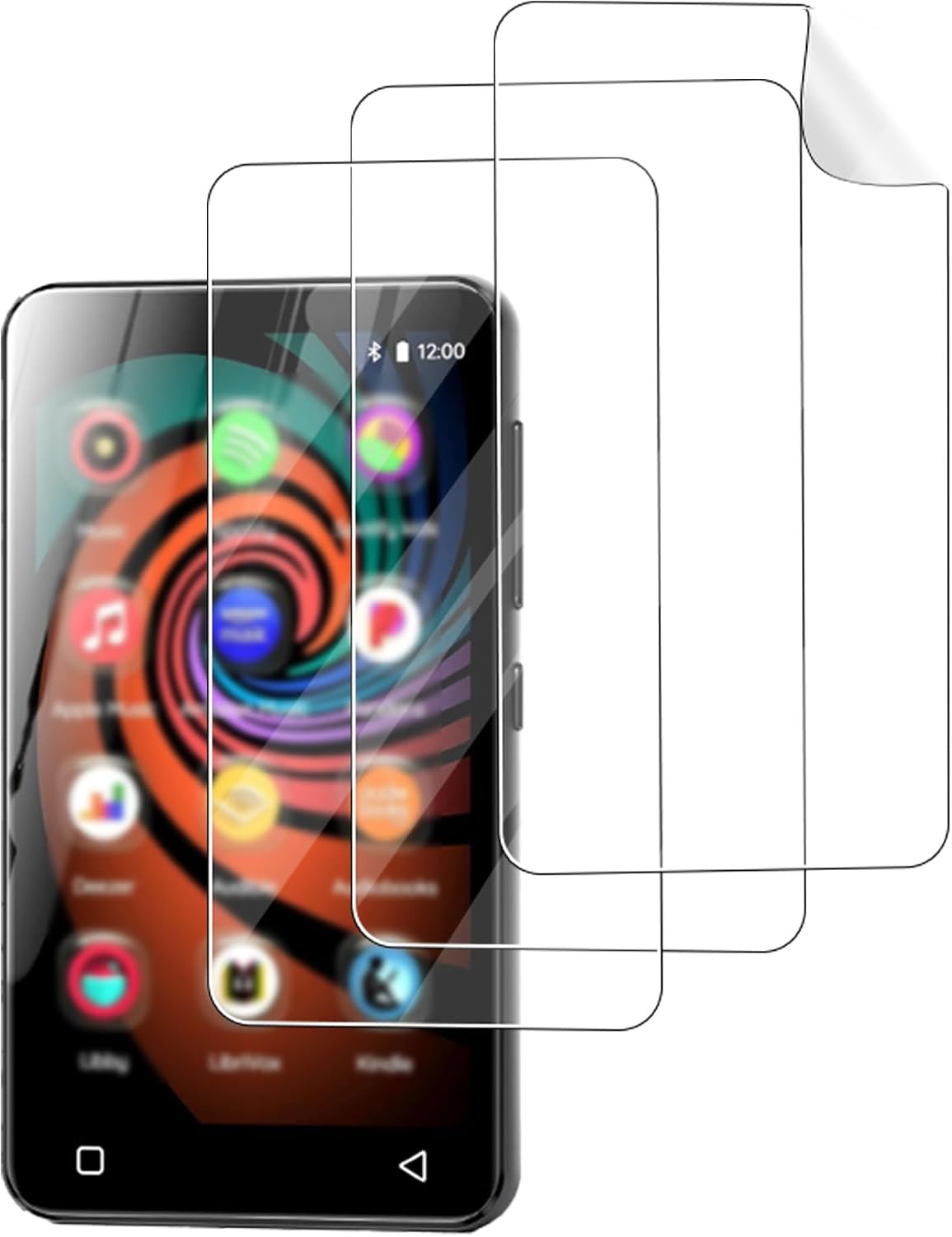 WUNIAK G3 Mp3 G3 3 Pack. Screen Protector for innioasis Player, HD Soft Film Screen Protector for innioasis Touch