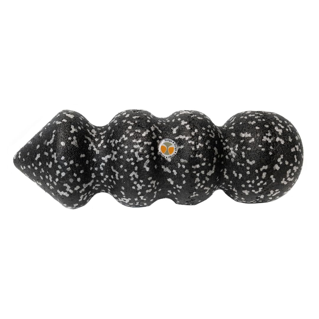 Rollga POINT - The Better Foam Roller for Physical Therapy. Deep Tissue Massage Roller for Muscle Recovery, Back Pain Relief & Flexibility. Yoga & Pilates Exercise Roller. Beginner & Athlete Approved.