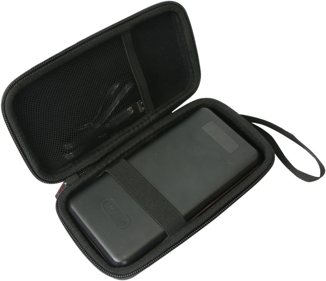 20000mAh 30000mAh X6C X6L, 3-Port khanka Hard Travel Case Replacement for iMuto / Portable Charger USB Output Power