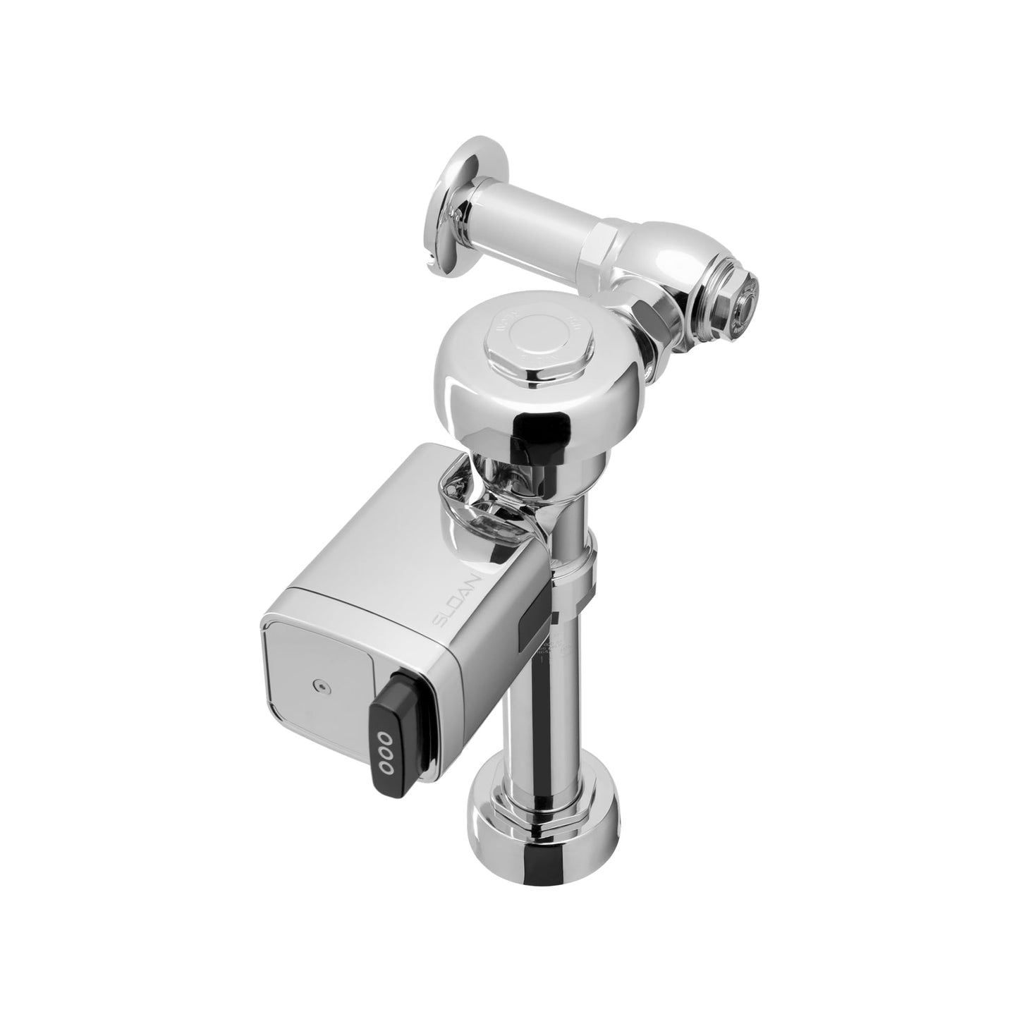 Sloan Regal 111 SFSM Exposed Sensor Water Closet Flushometer, 1.6 GPF Flush Valve - Infrared Sensor w/True Mechanical Override, Single Flush, Fixture Connection Top Spud, Battery Powered, 3980095