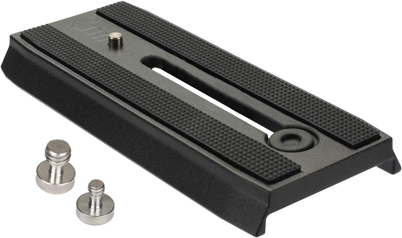 Cayer QR120 1/4 inch 3/8 inch K3 K6 H4 H6 H8 K10 501PL Tripod Fluid Head Quick Release Plate Replacement
