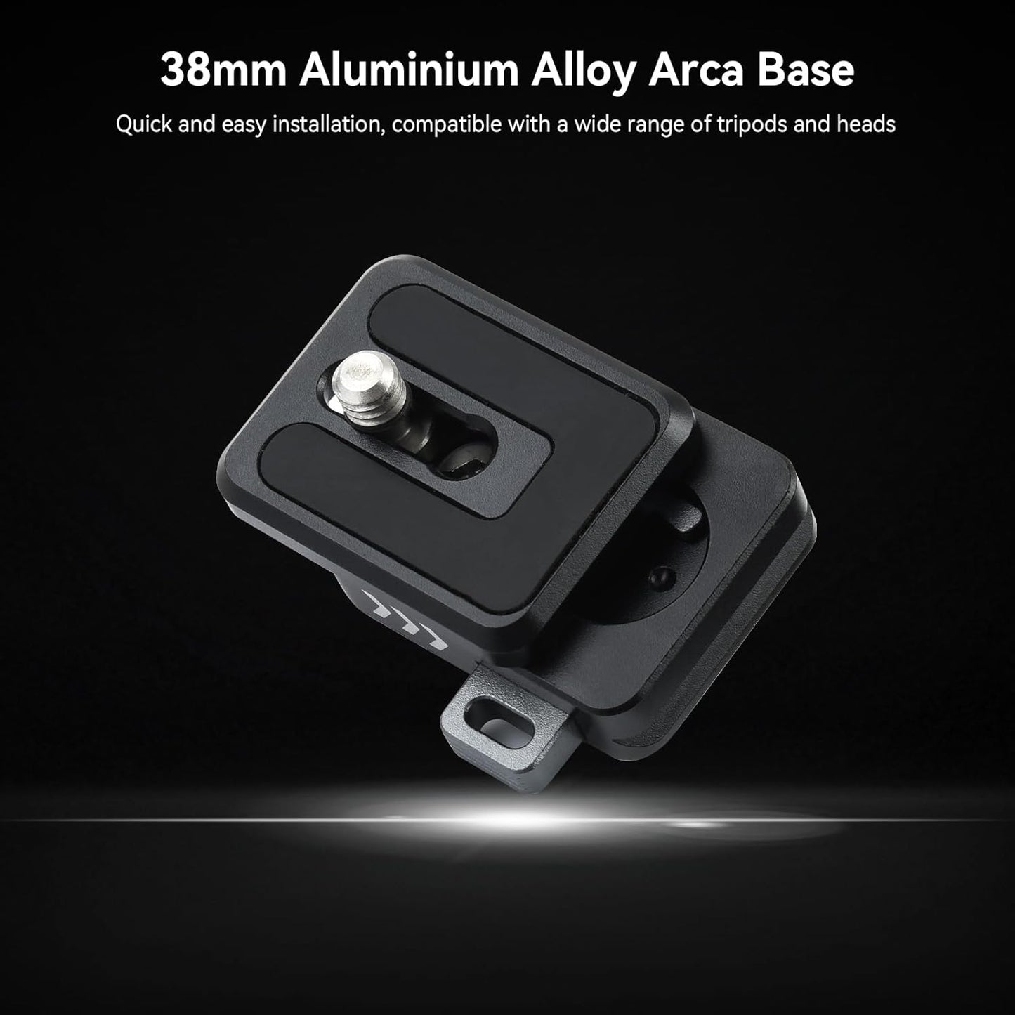 UTEBIT 38mm 1/4" 5kg, Camera Quick Release Plate, Screw Thread Quick Release System QR Plate Camera Tripod Mount