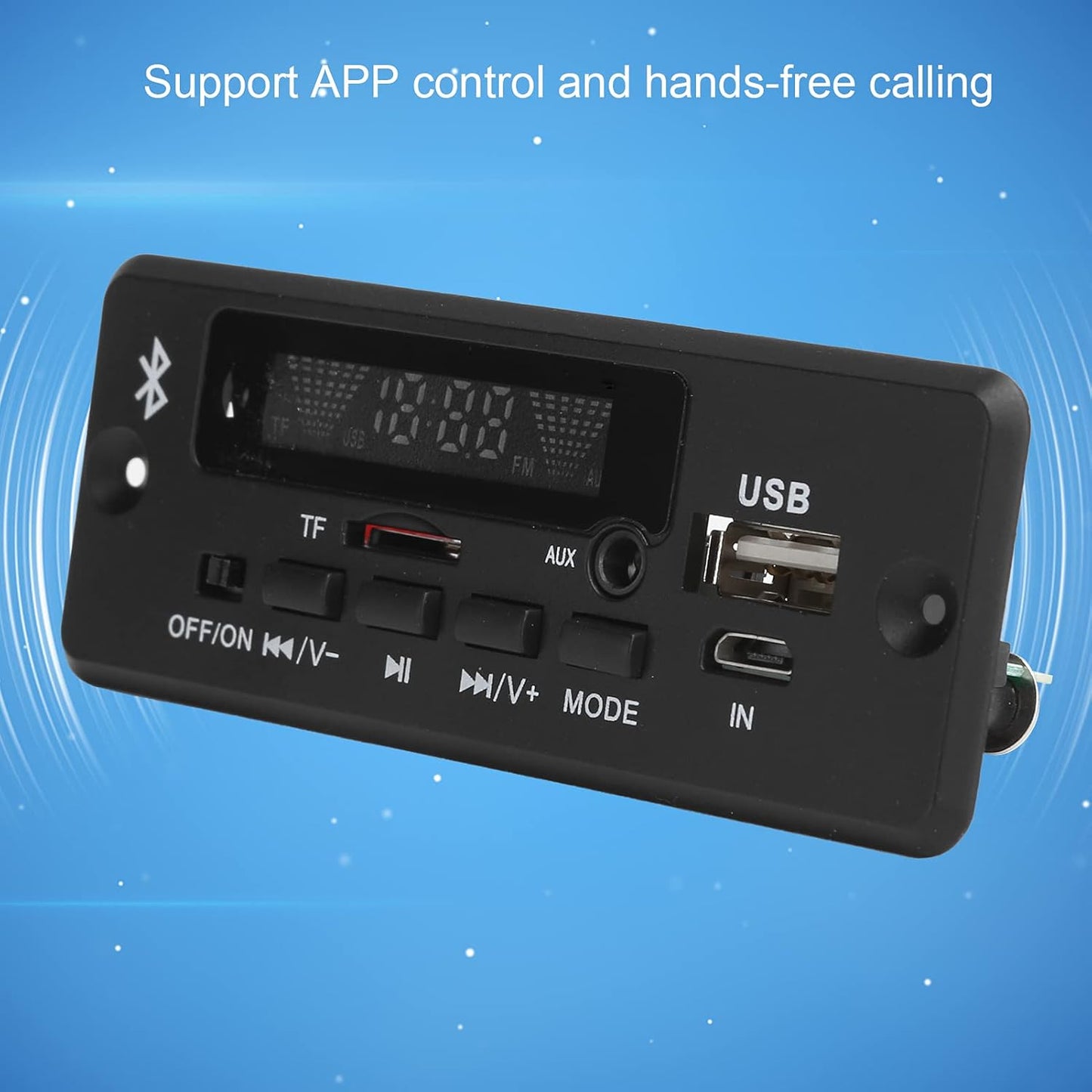 Archuu MP3 5.0 MP3 MP3 Bluetooth Decoding Board Module, Universal Bluetooth WAV Decoding Board Module Decoder Board