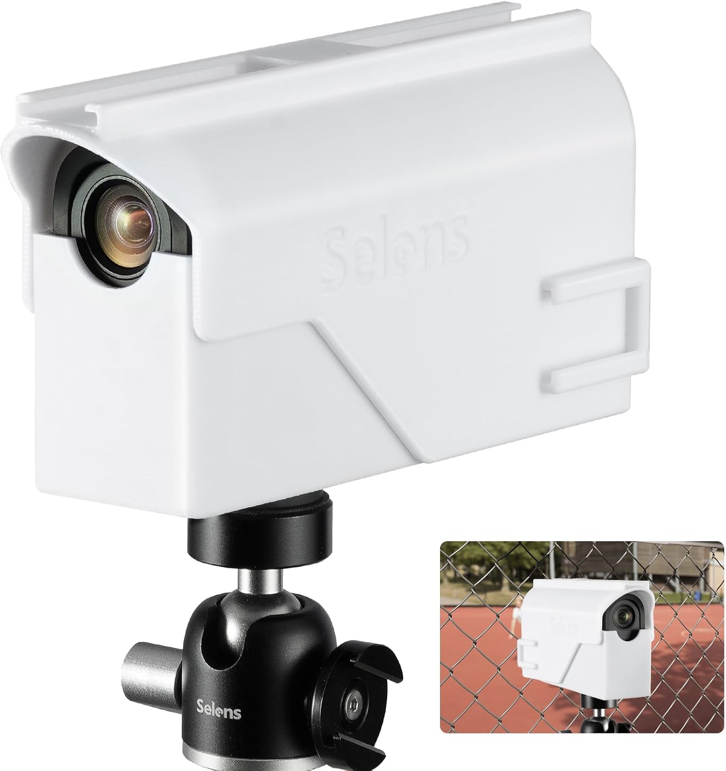 Selens Protective Clam Cover for Mevo Start,Mevo Camera Case with Cold-Shoe Mount,Suitable
